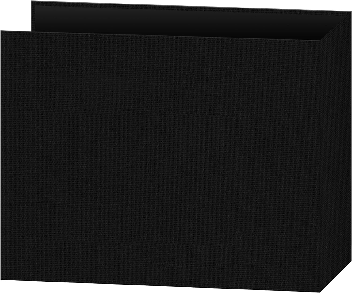 12X12 Fabric Frame 3-Ring Binder Scrapbook, Black - Red image number 6