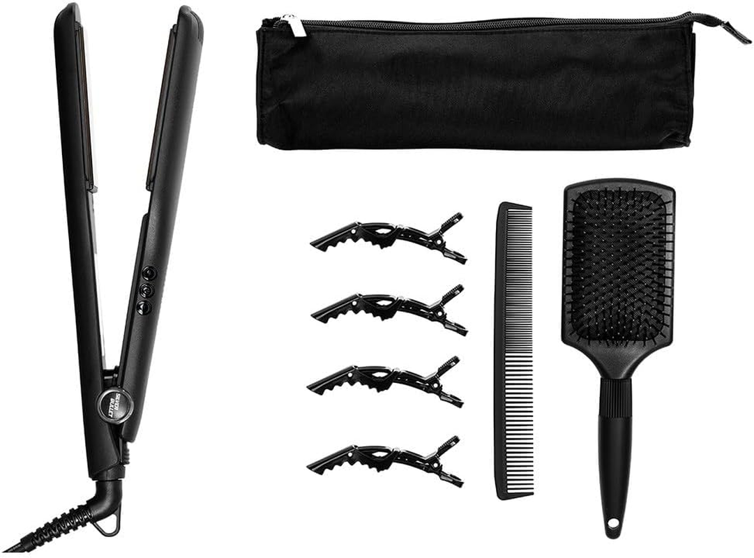 Silver Bullet NEW Keratin 230 Ceramic Wide Plate 37Mm Hair Straightener 900424 image number 2