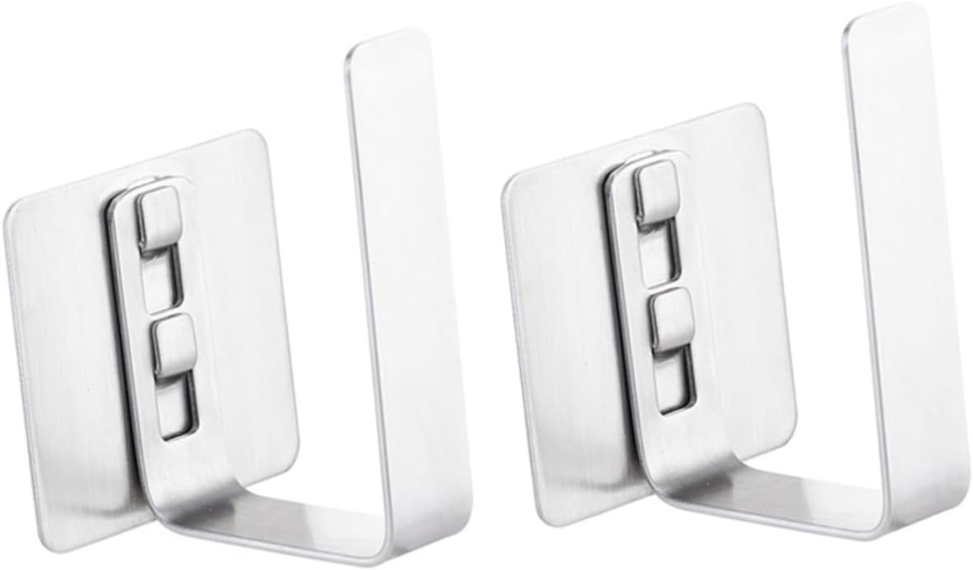 OKUMEYR 2Pcs Wall-Mounted Storage Rack Pot Lid Holder Multi-Purpose Wall Hanging Rack for Kitchen Organisation Pot Cover image number 3