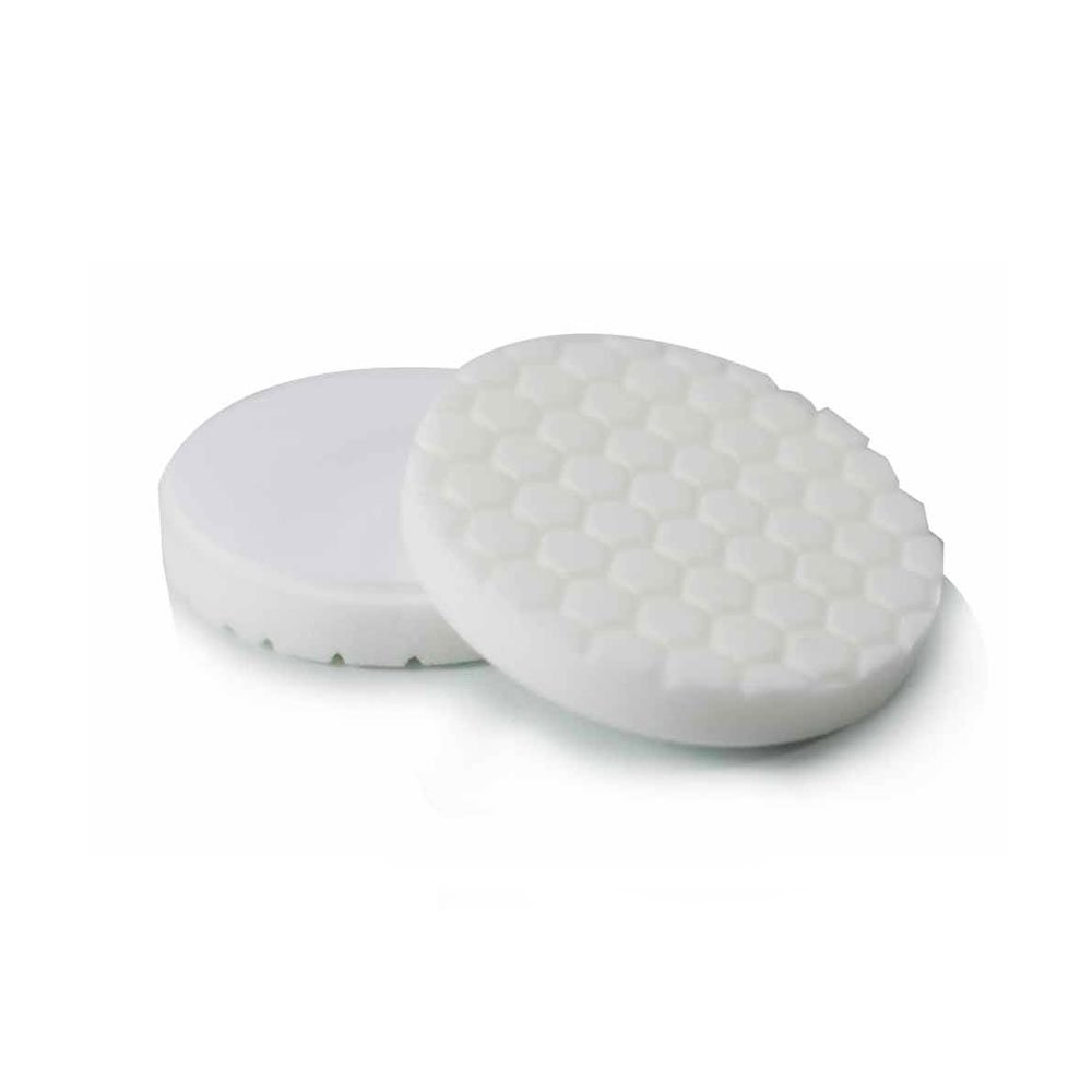 Chemical Guys BUFX_104_HEX4 Hex-Logic Light-Medium Polishing Pad, White (4 Inch) - 4 Inch, Finishing Pad image number 4