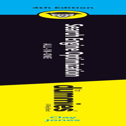 Search Engine Optimization All-In-One for Dummies image number 2