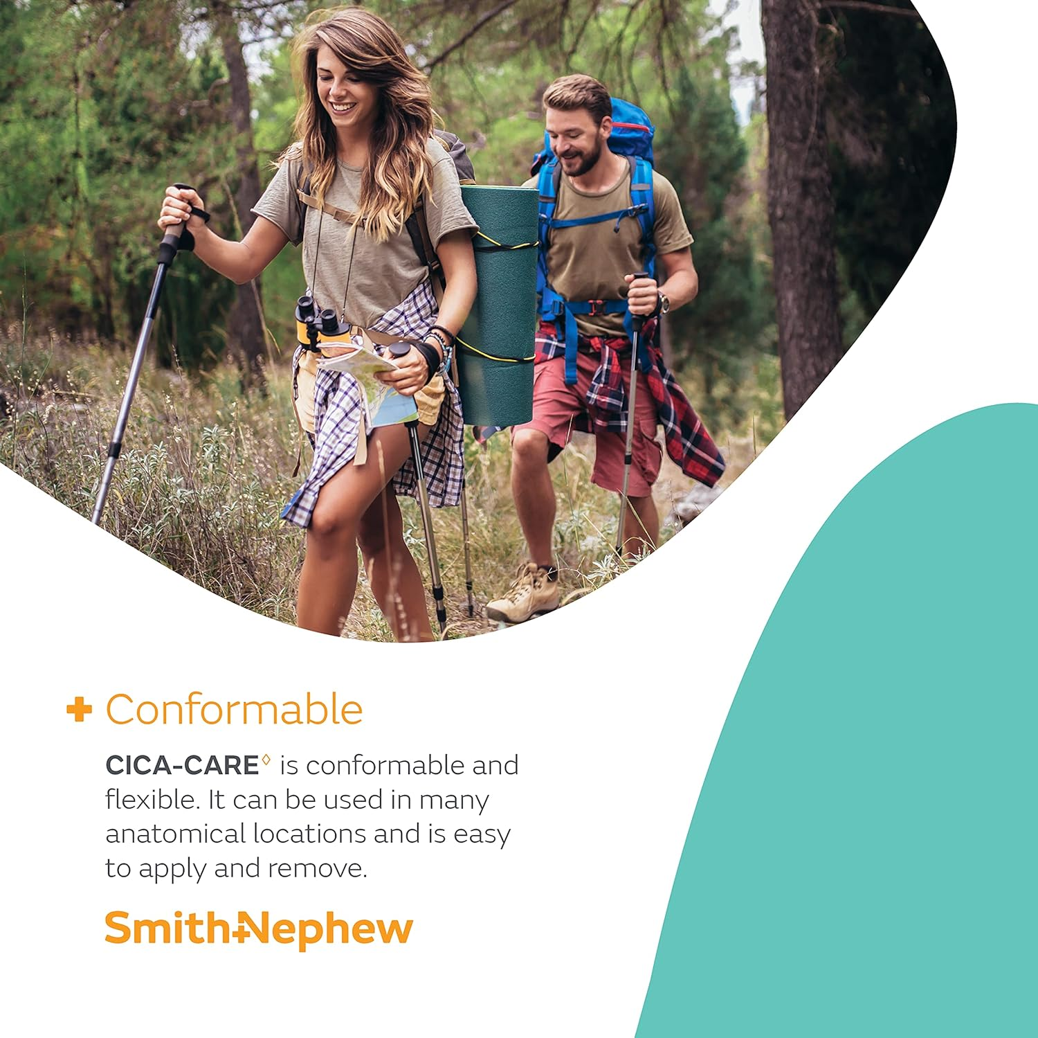 Smith & Nephew Cica-Care 6 X 12 Cm Scar Treatment Wound Dressing, 1 Count, Non-Sterile, Non-Adherent, 0.042 Grams image number 5