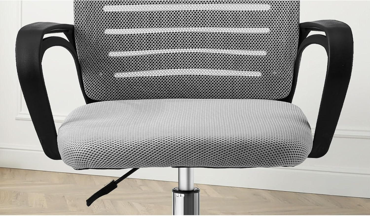 Oikiture Office Chair Ergonomic Mesh Executive Seat Gaming Racing Computer Desk Chair &ndash; Black Grey