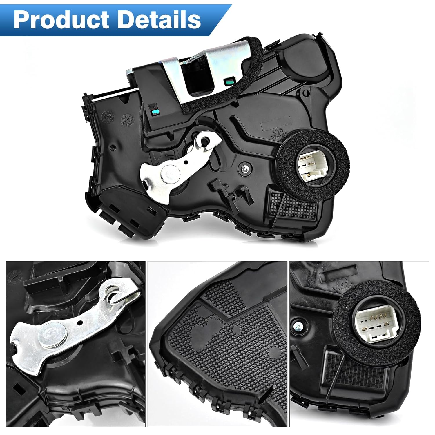 TOP-MAX Door Lock Actuator Motor Compatible with Lexus Scion Toyota 4Runner Camry Corolla Highlander RAV4 Sequoia Sienna Tundra Matrix, Front Left Driver Side Replaces 69040-0C050,69040-06180,931-401