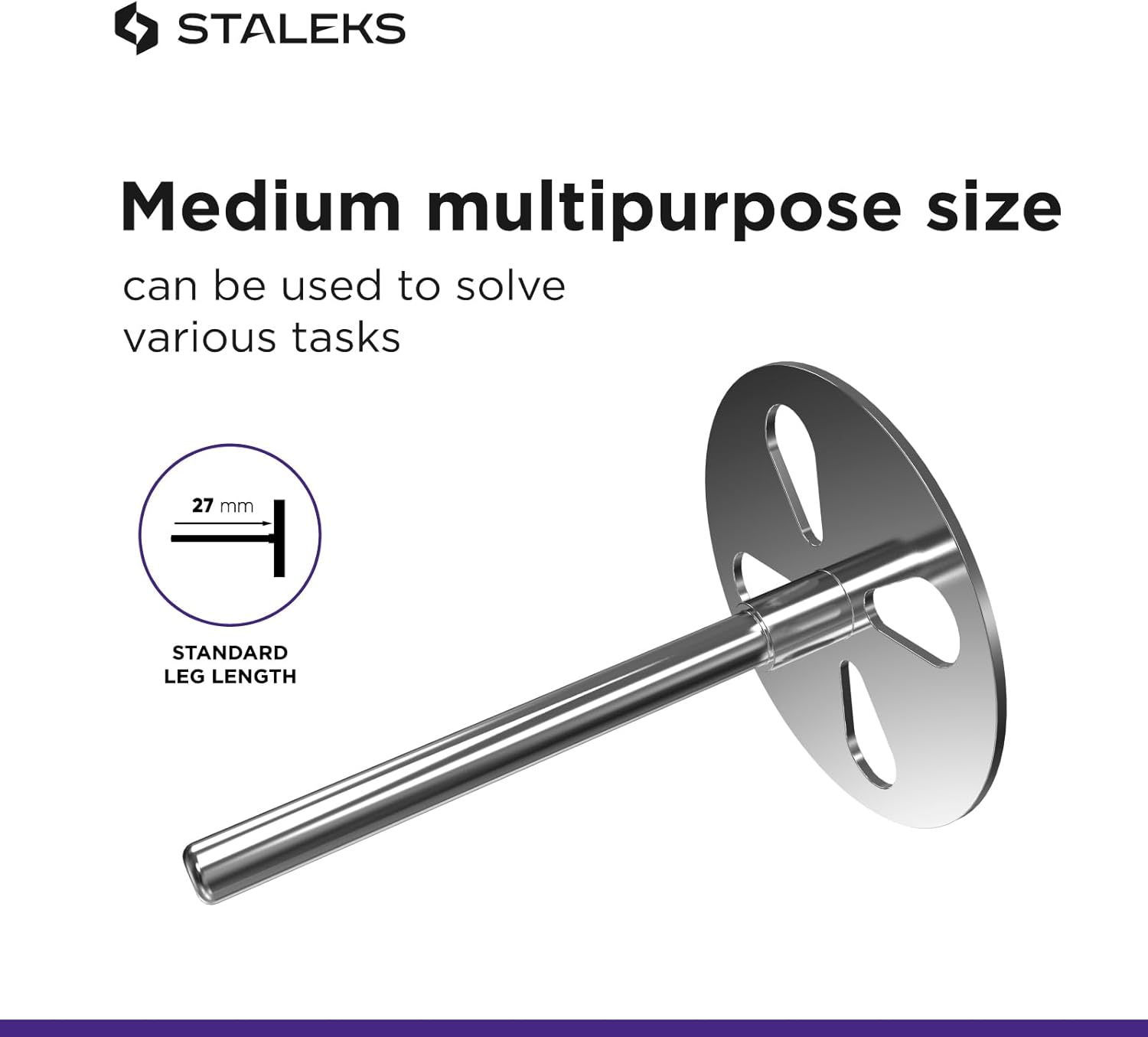 STALEKS Pododisc 20Mm Pedicure + 5 Spare Files 180 Grit Professional Home Use Stainless Steel (Pdset-20)