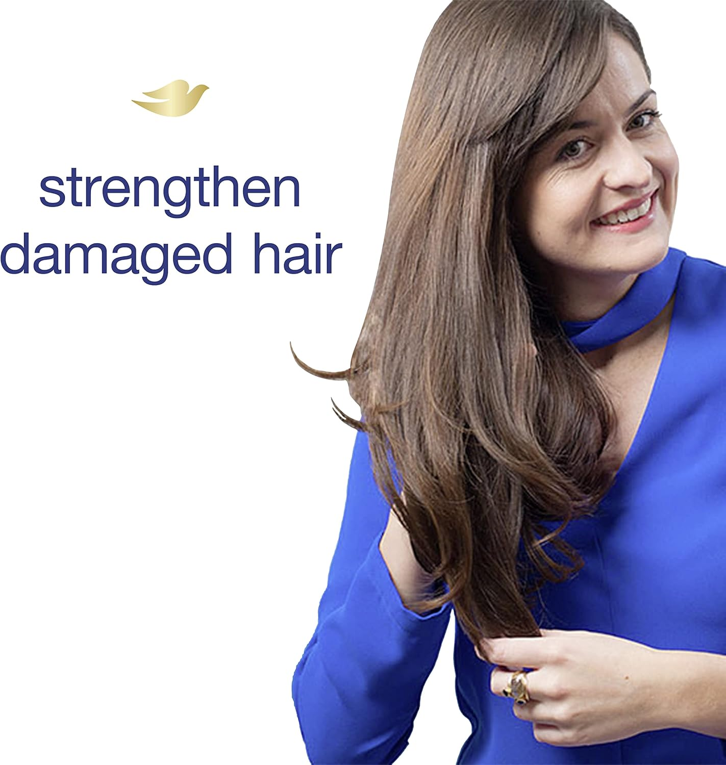 Dove Hair Mask - Strengthening Hair Mask for Damaged Hair and Hair Breakage, Minerals + White Clay, 4 Oz, 4 Count image number 6