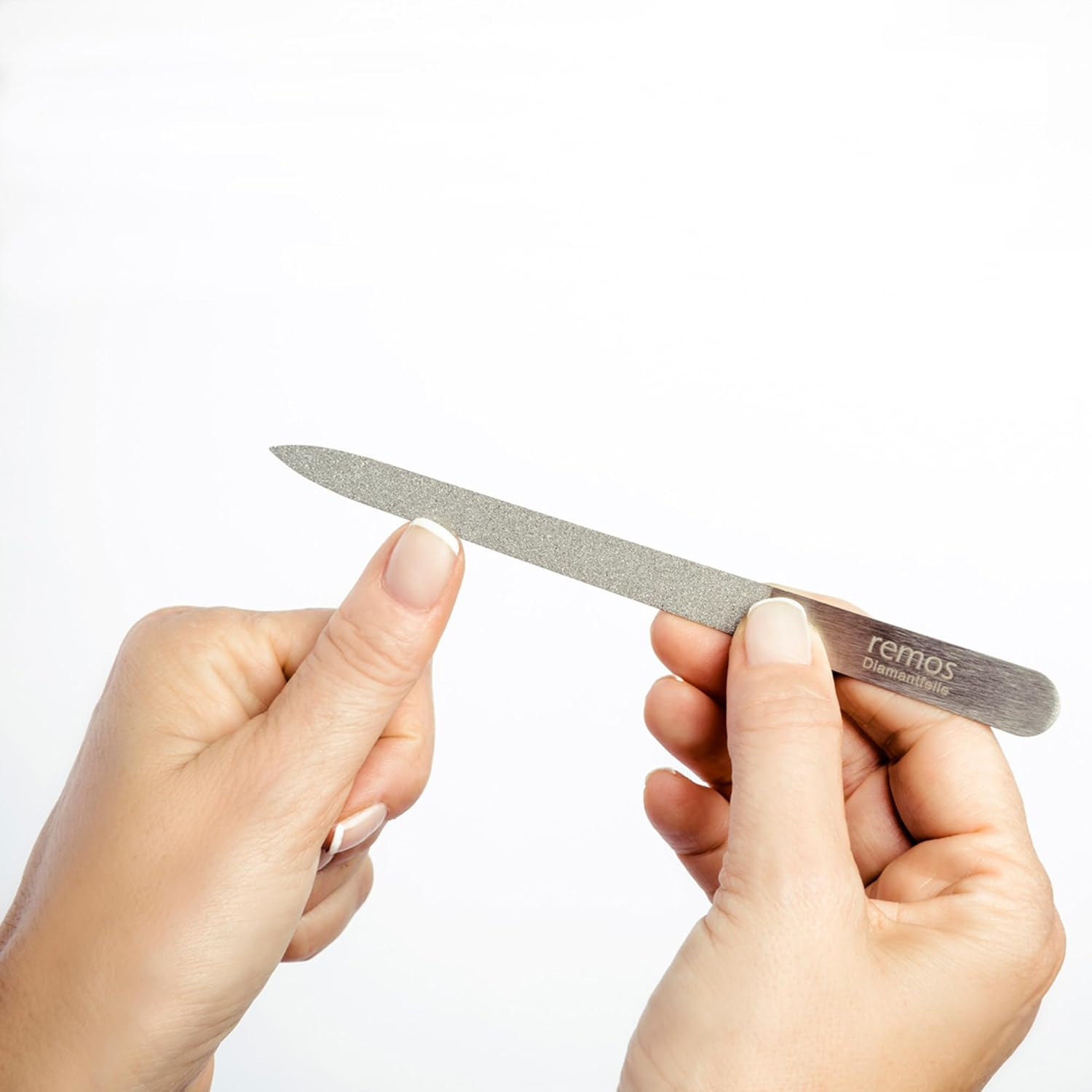 (15 Cm) - Remos Diamond Nail File, Stainless, 15 Cm image number 4