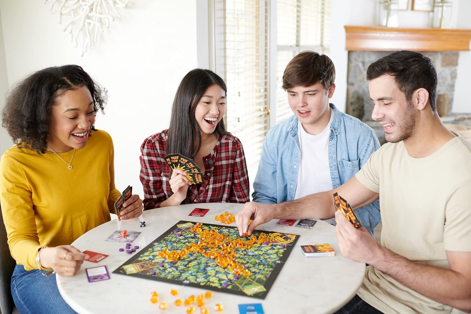 Fire Tower Board Game- Fight Fire with Fire in This Award-Winning, Fast Paced and Competitive Game image number 3