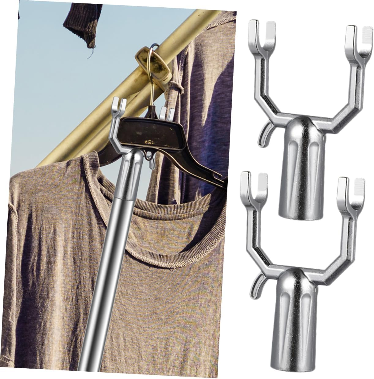 Gogogmee 12Pcs Gardening Tree Braces Tree Branch Support Forks Replacement Stakes for Leaning Plant Stake Support Wide Application image number 2