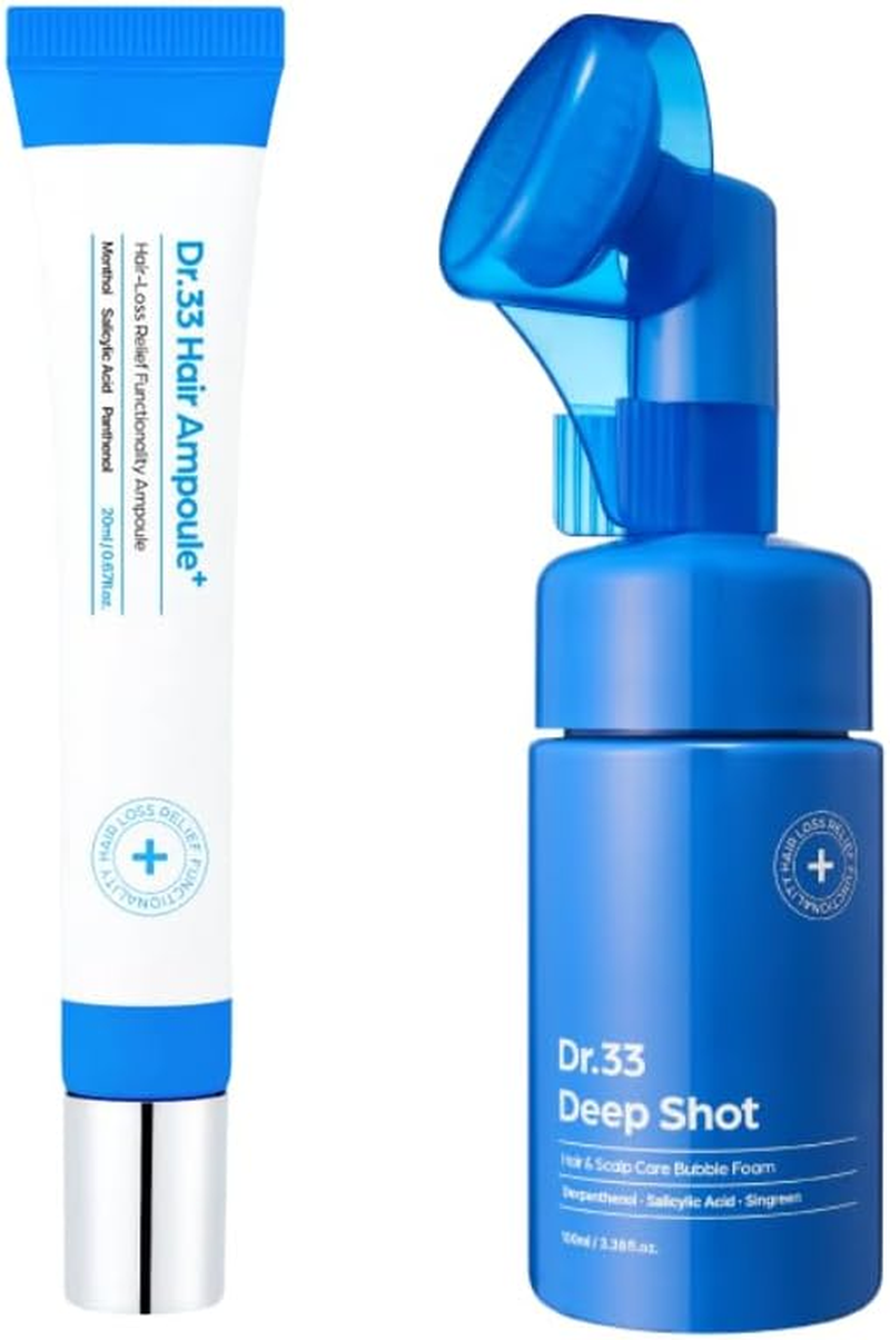 Hair Ampoule 20Ml + Deep Shot Bubble Foam 100Ml (Made in Korea) for Seapuri image number 1