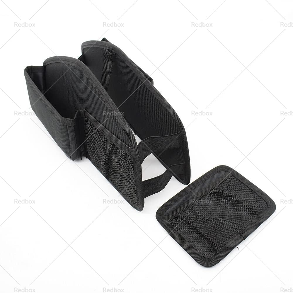 MAX COOL Car Gear Shift Storage Bag Organizer Tray Suitable for Suzuki Jimny 2019 2020 2021 2022 2023 JB64, JB74 Car Interior Accessories, Black