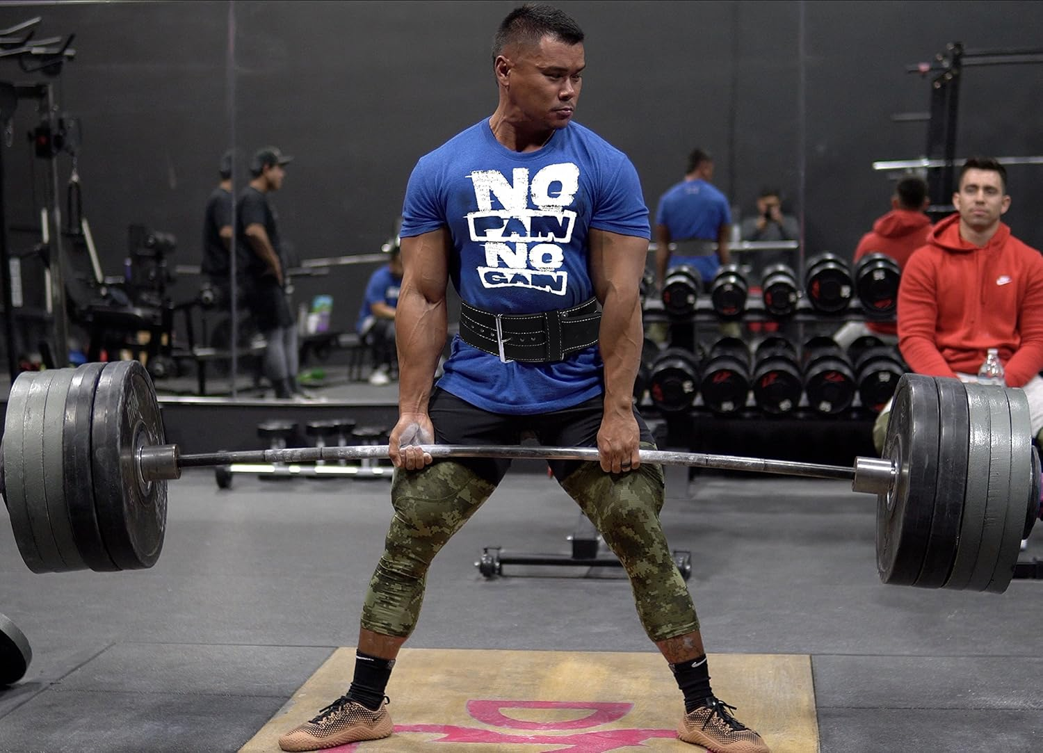 Hawk Single Prong Power Lifting Belt Men & Women Weightlifting Competition Weight Lifting 10Mm IPF Powerlifting Belt!!! image number 4