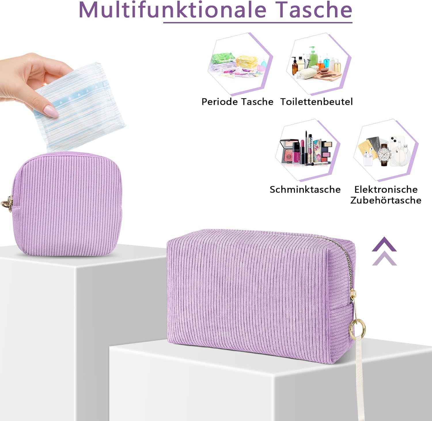 Likesing Women'S Mini Cosmetic Bag