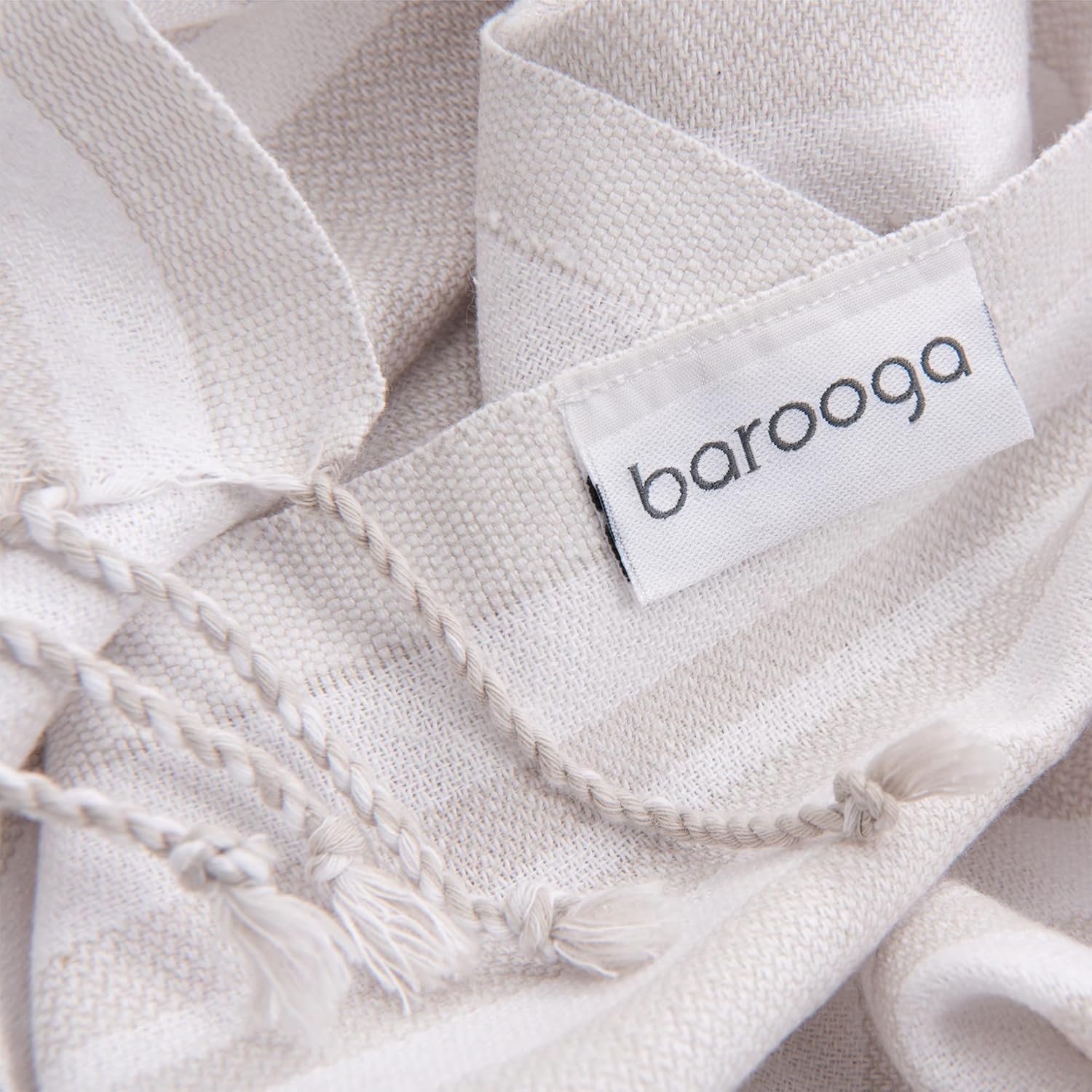 Barooga Sand Free Beach Towel, 90X180 Cm, Stylish, Quick Drying, Lightweight, Compact Turkish Beach Towel Blanket, Prewashed, 100% Cotton Super Absorbent (Grey)