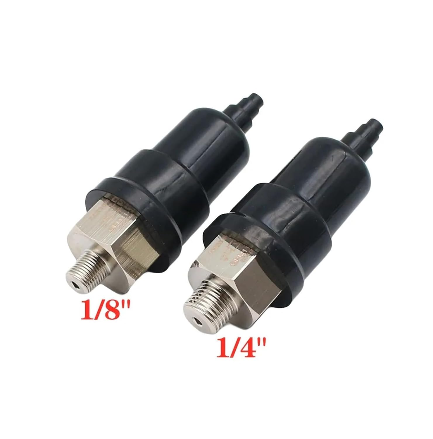KLVN 1/4" 1/8'' Micro Pressure Adjustable Diaphragm Hydraulic Switch QPM11-NC / QPM11-NO Pressure Switch Wire External Thread Nozzle (Color : OPM11-NC 1-4) image number 1