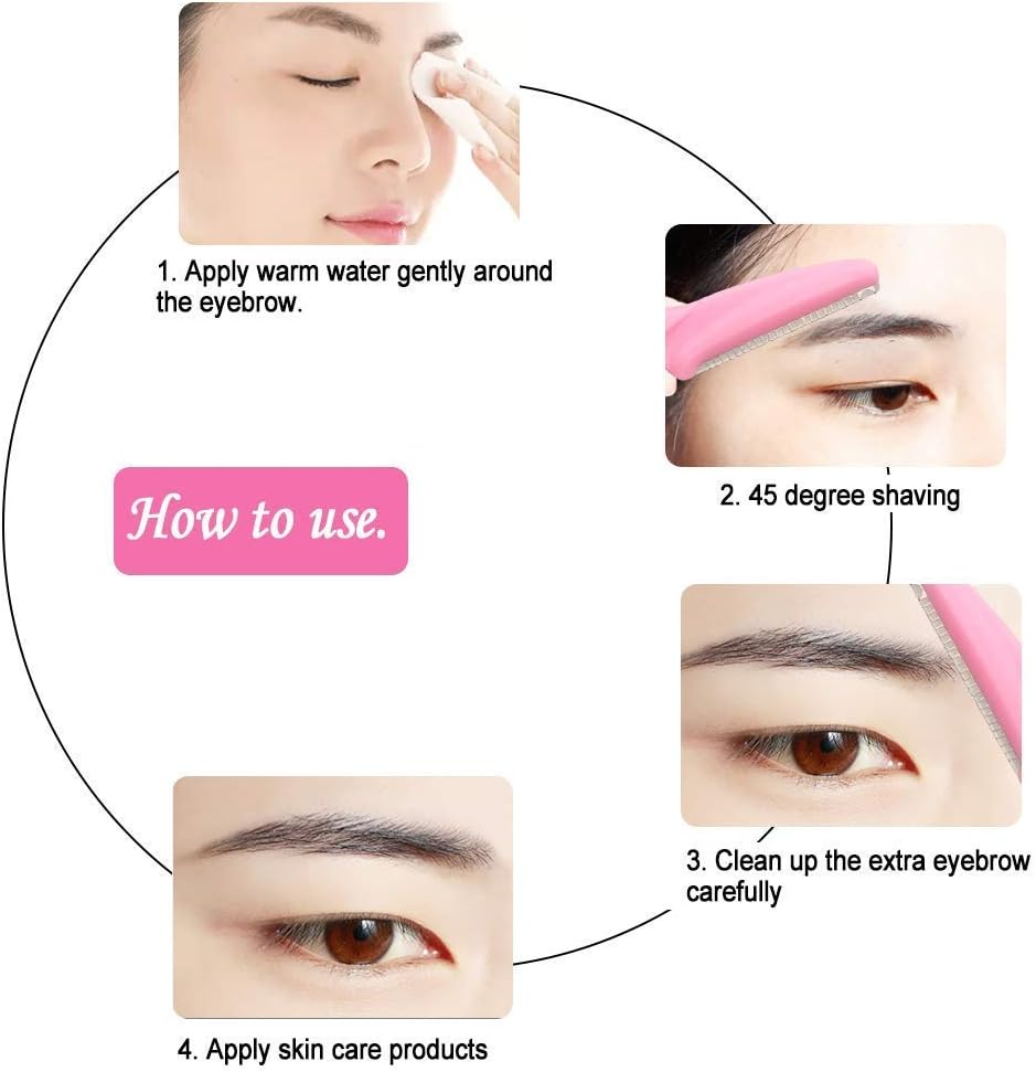 Dorco Tinkle Eyebrow Shaper, Pack of 3 image number 1