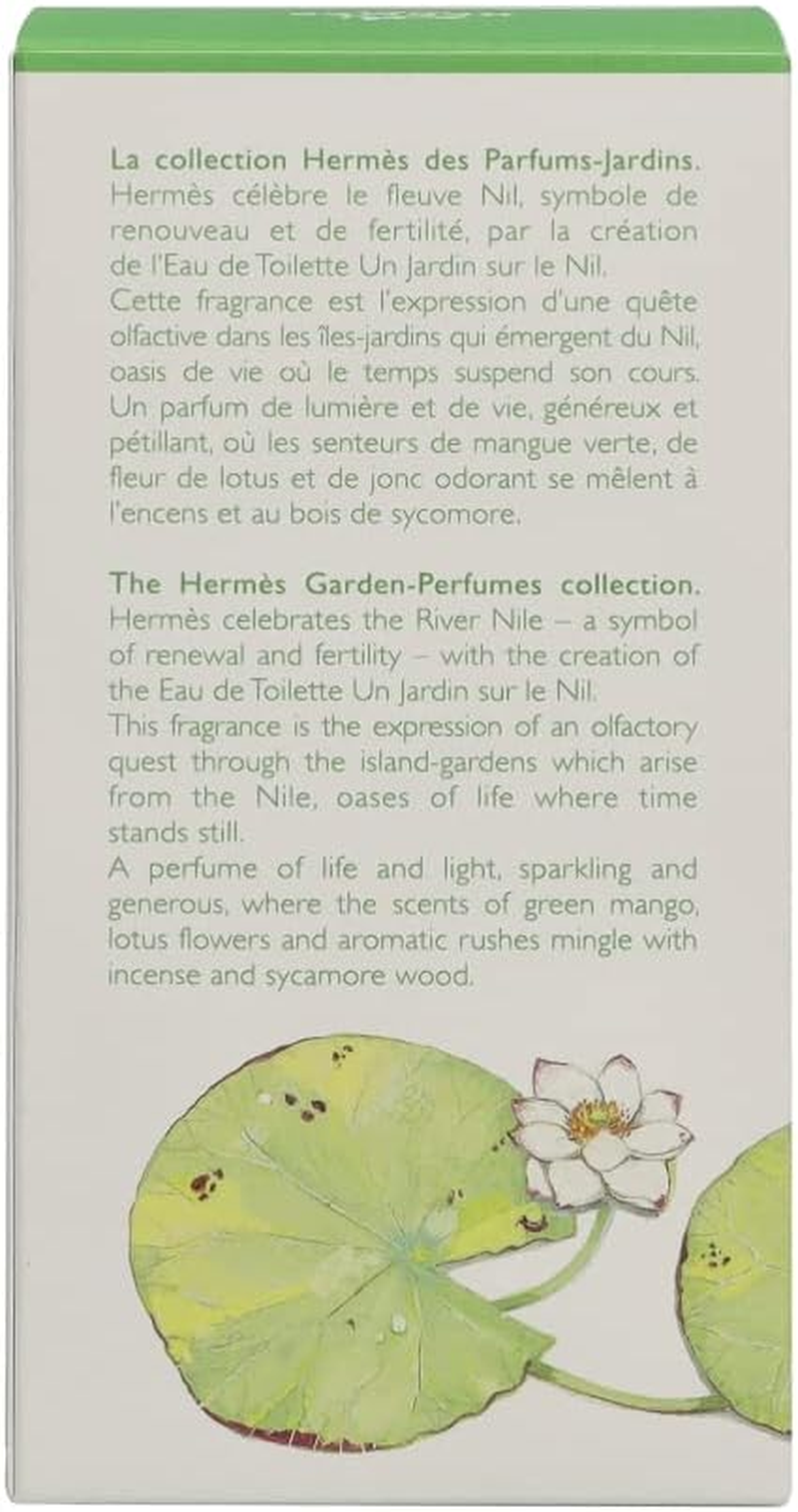 Hermes Un Jardin Sur Le Nil Eau De Toilette Spray 50Ml/1.7Oz