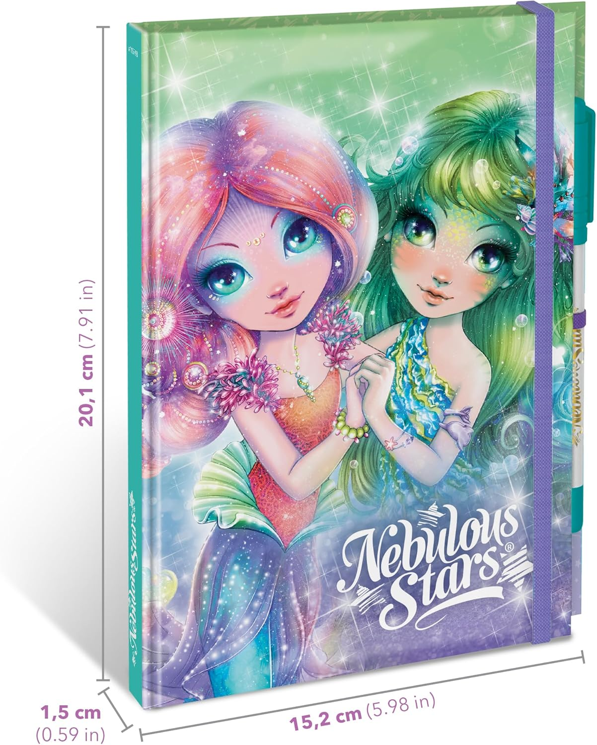 Nebulous Stars Deluxe White Notebook Set with Gel Pen - 96 Pages for Note-Taking, Journaling, and Dream Writing - Colourful Design, Ideal for Kids & Creative Minds image number 5