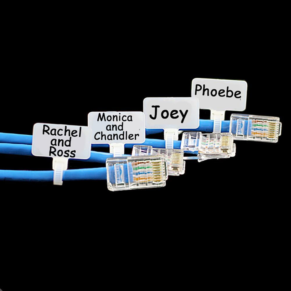 NICE PURCHASE 250Pcs 6 Inch Wire Zip Ties Self-Locking Plastic Nylon Cable Ties Multicolor Network Wire Plastic Straps Label Mark Tag image number 6