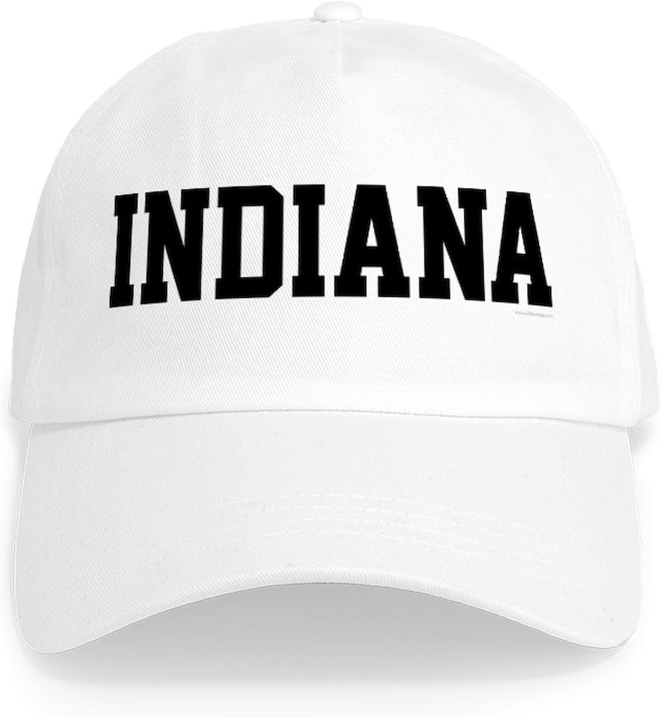 Cafepress Indiana Jersey Black Cap Adjustable Baseball Cap