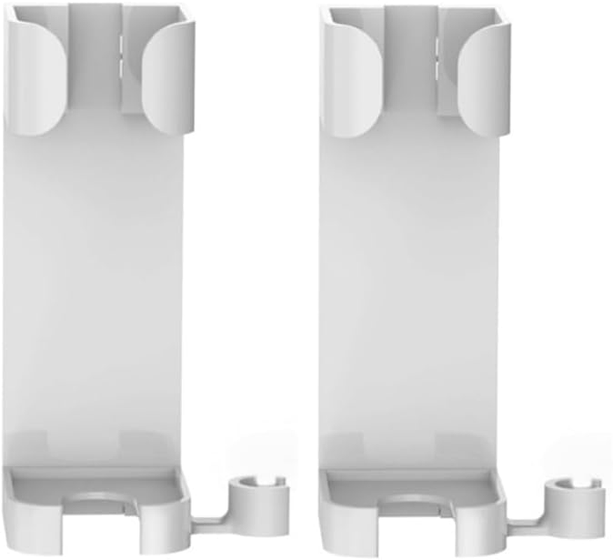 LAKYMIE Pack of 2 Wall Mount Holder Hair Straightener Hair Dryer Holder Wall Mounted for Curly Hair Sticks Hair Styler Straightener Straightening Brush Hair Straightener image number 5