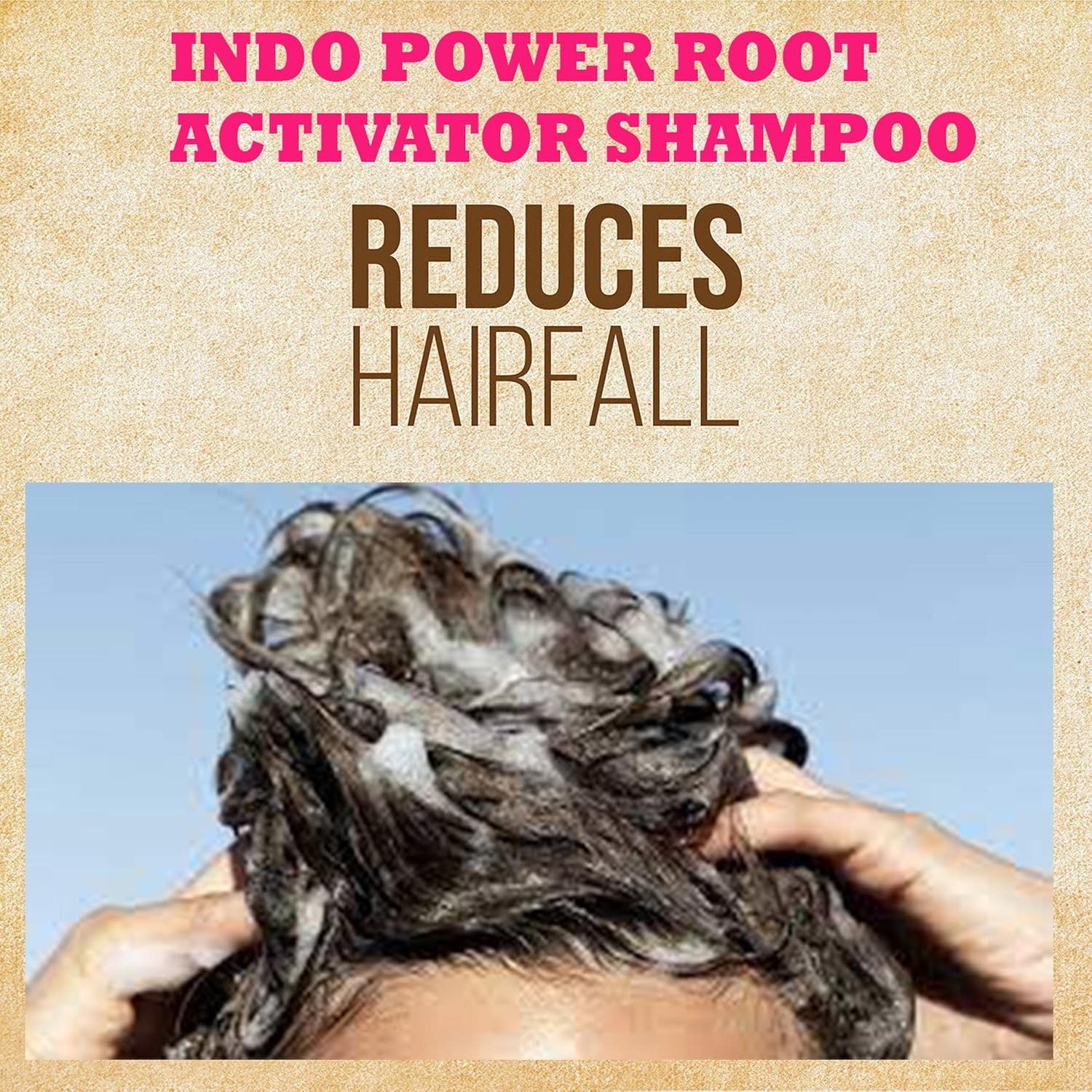 INDOPOWER&reg; Mm73-Root ACTIVATOR SHAMPOO 500G. image number 4