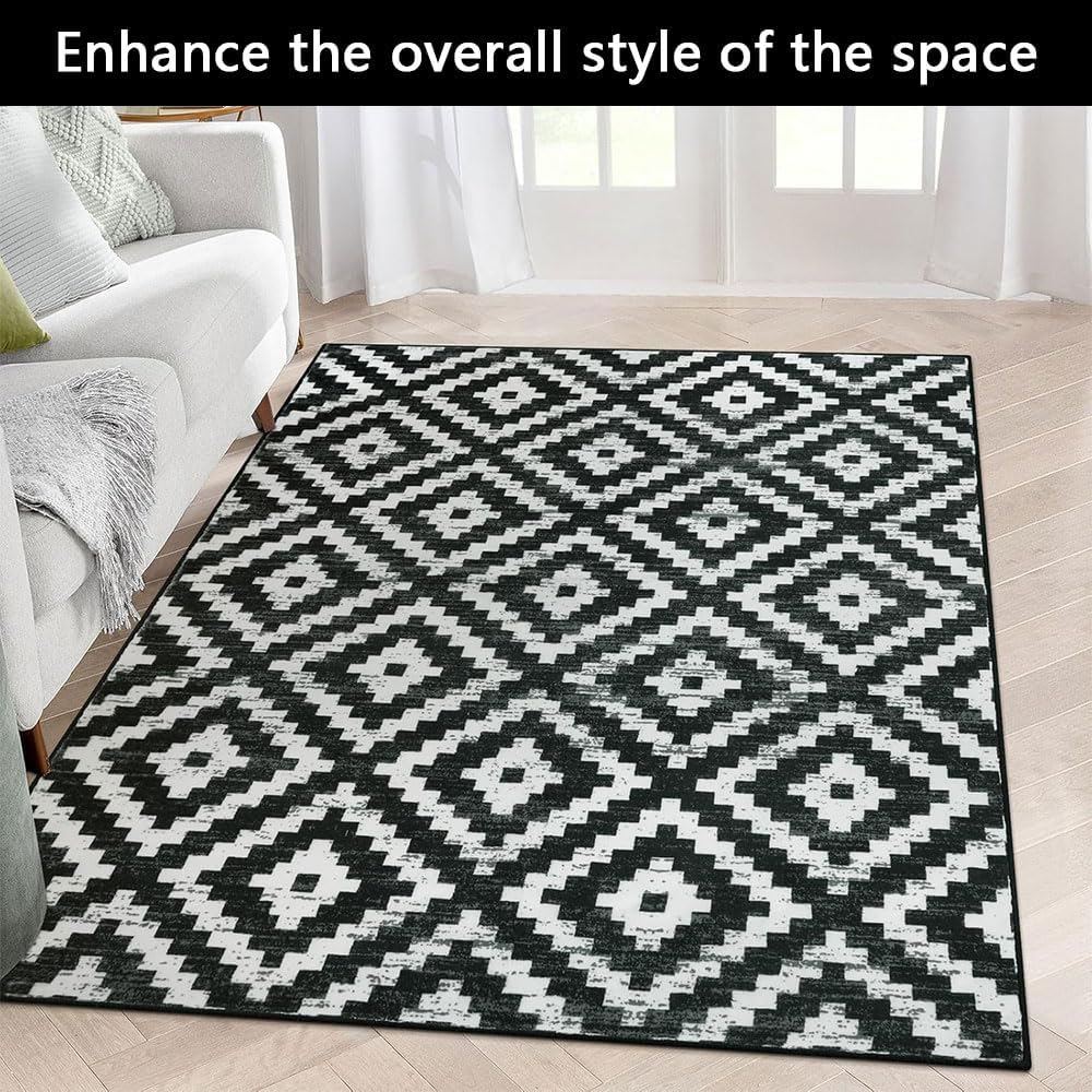 Reversible Outdoor Rug &ndash; Large Polyester Plastic Straw Patio Mat for RV, Camping, Porch, Deck, Balcony, Pool, Backyard, Picnic, Beach image number 2