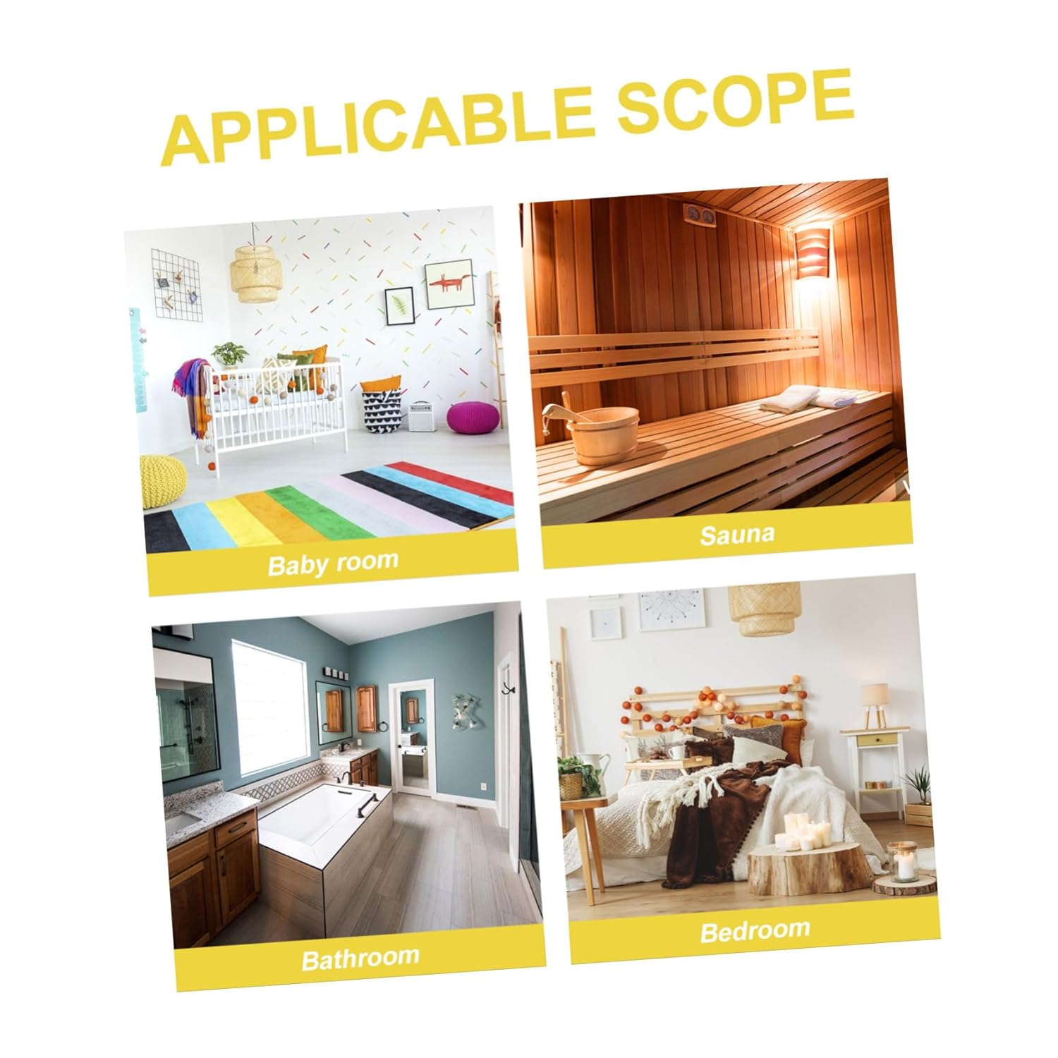 DECHOUS High-Precision Hanging Sauna Wall Thermometer with Tulip Design Indoor Outdoor Temperature Gauge for Nursery Lightweight Temperature Monitor for Sauna