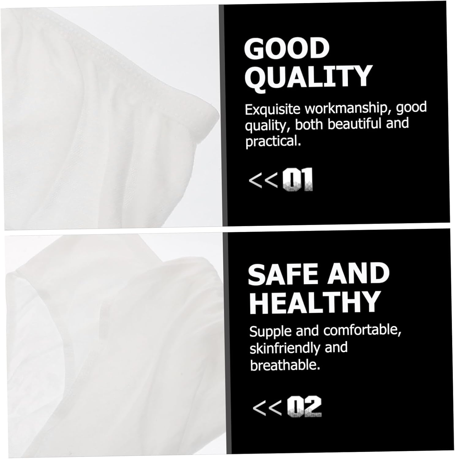 4Pcs Disposable Maternity Underwear Cotton Women Postpartum Confinement Pants Portable for Nursing White image number 6