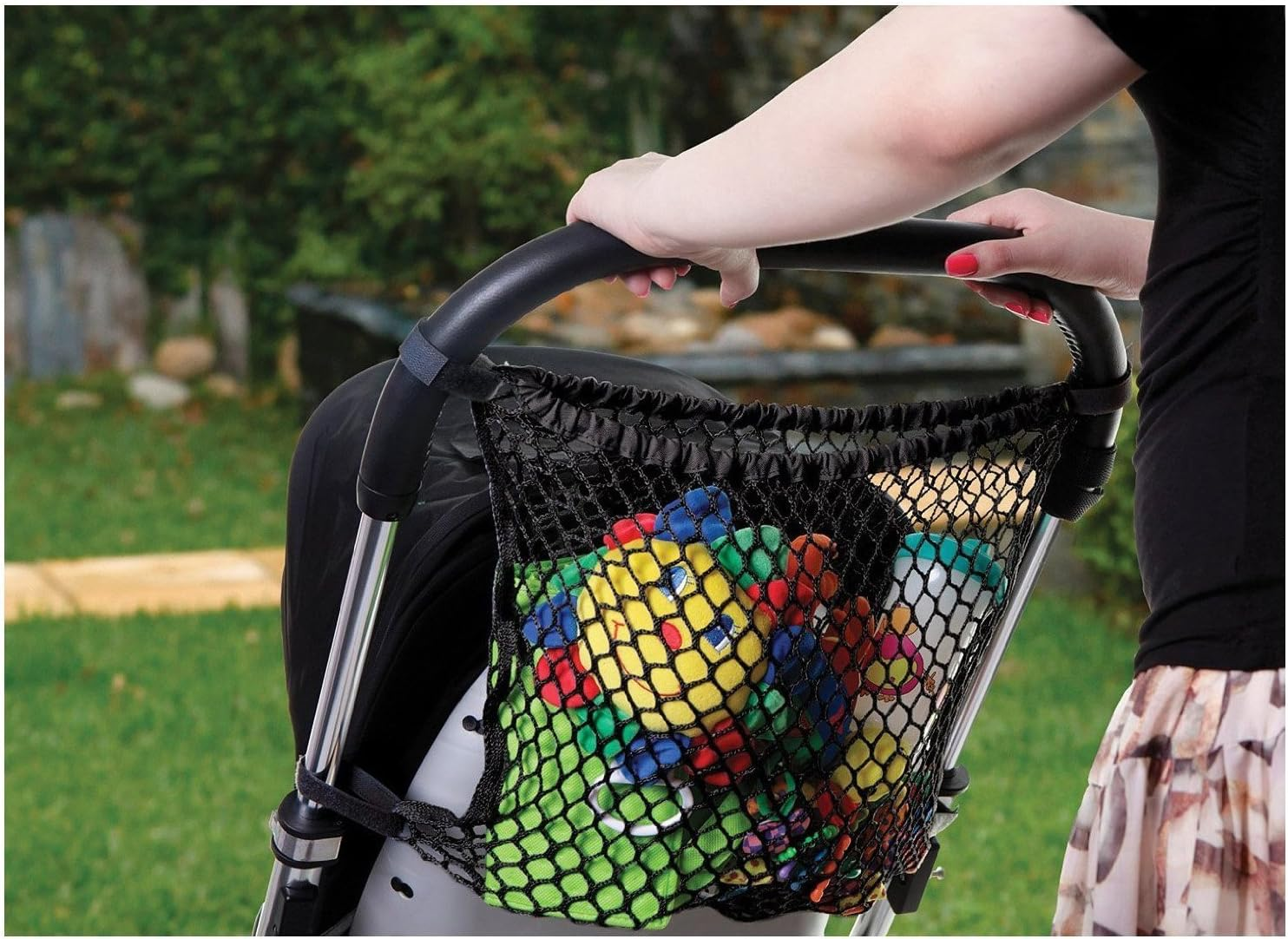 Dreambaby Stroller Net Bag, Black image number 2