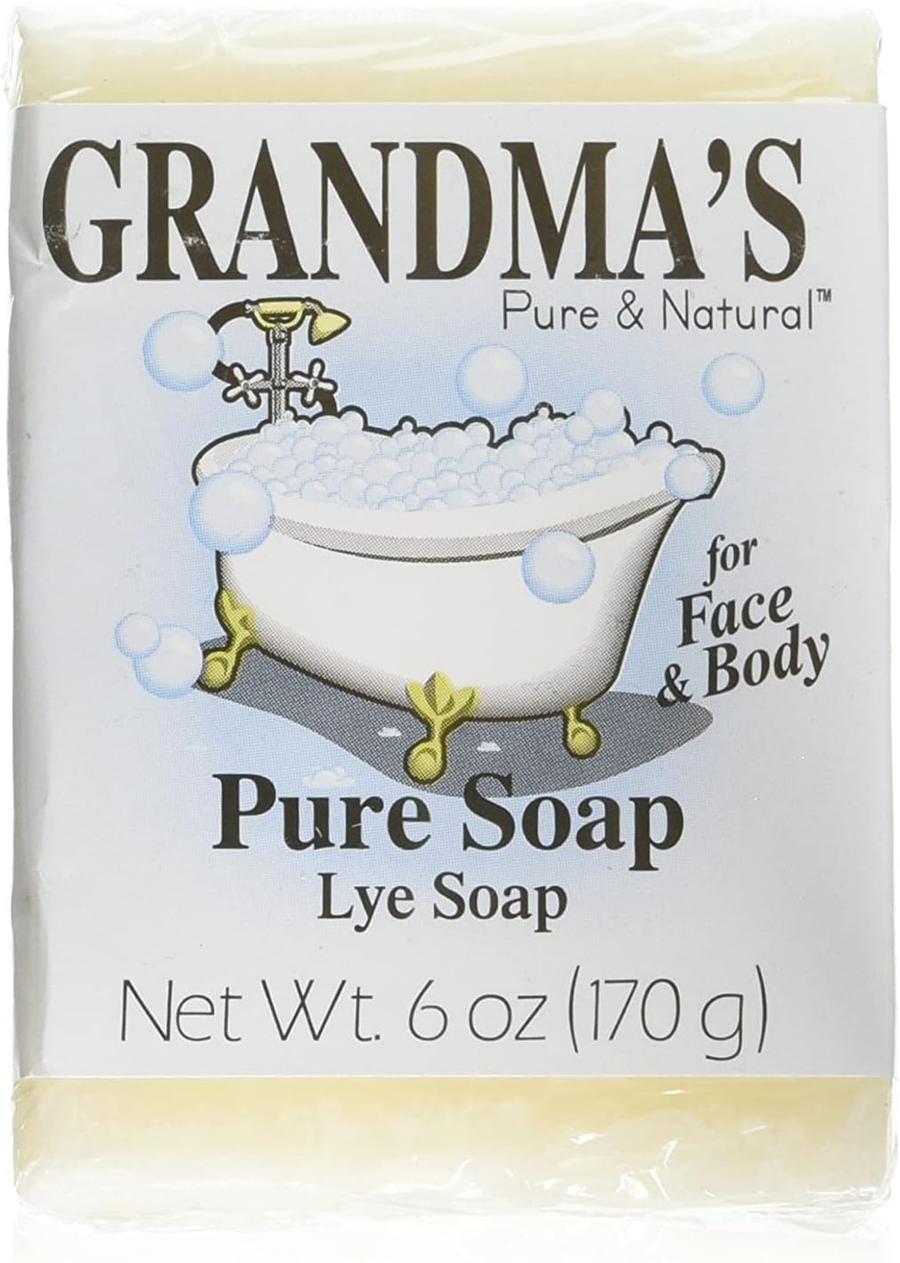 Remwood Products Co. - Grandma'S Pure and Natural Lye Soap - 6 Oz. image number 3
