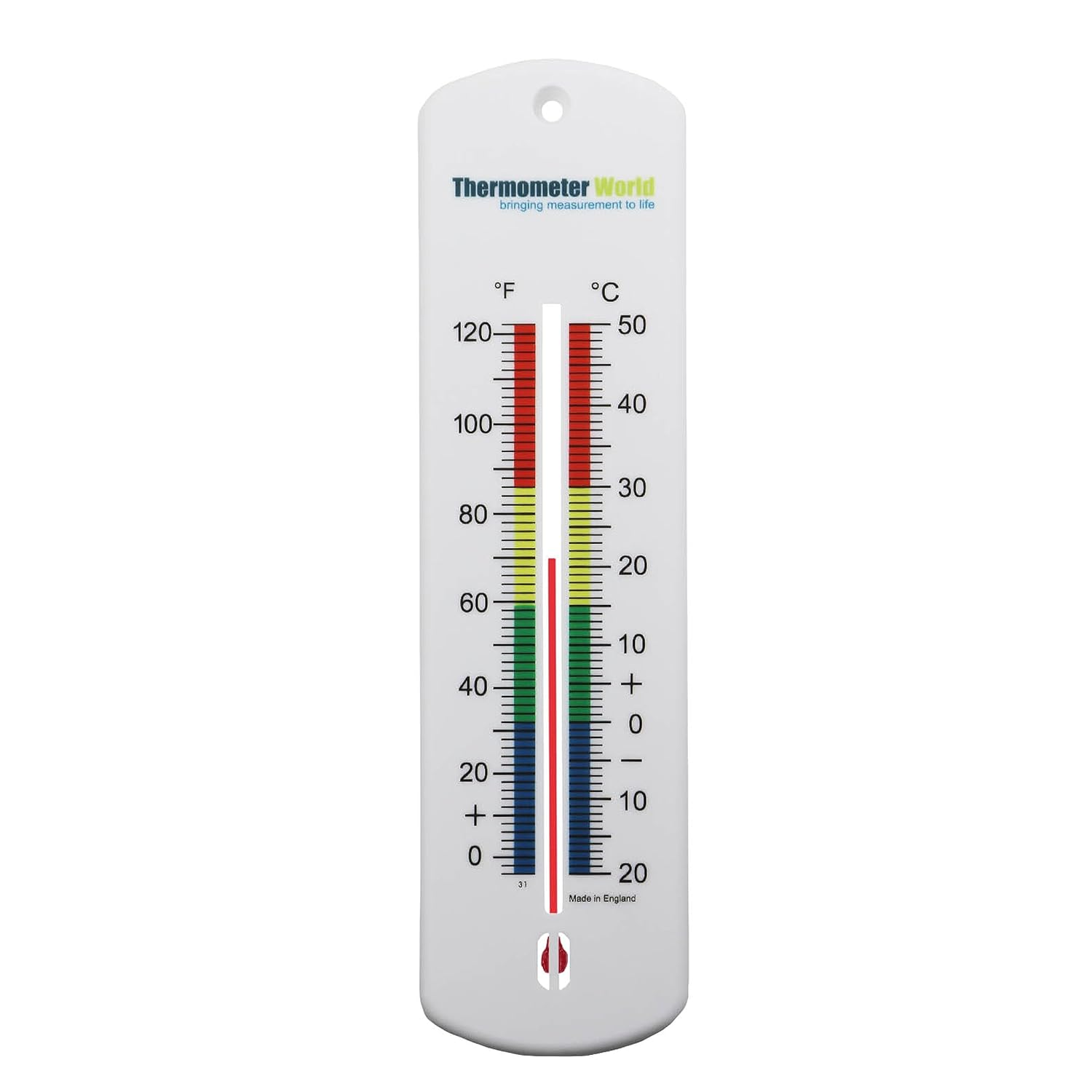 Large 240Mm Outdoor Thermometer for Garden - Can Be Used as a Greenhouse Thermometer or Home Office Room Indoor Wall Outside image number 6