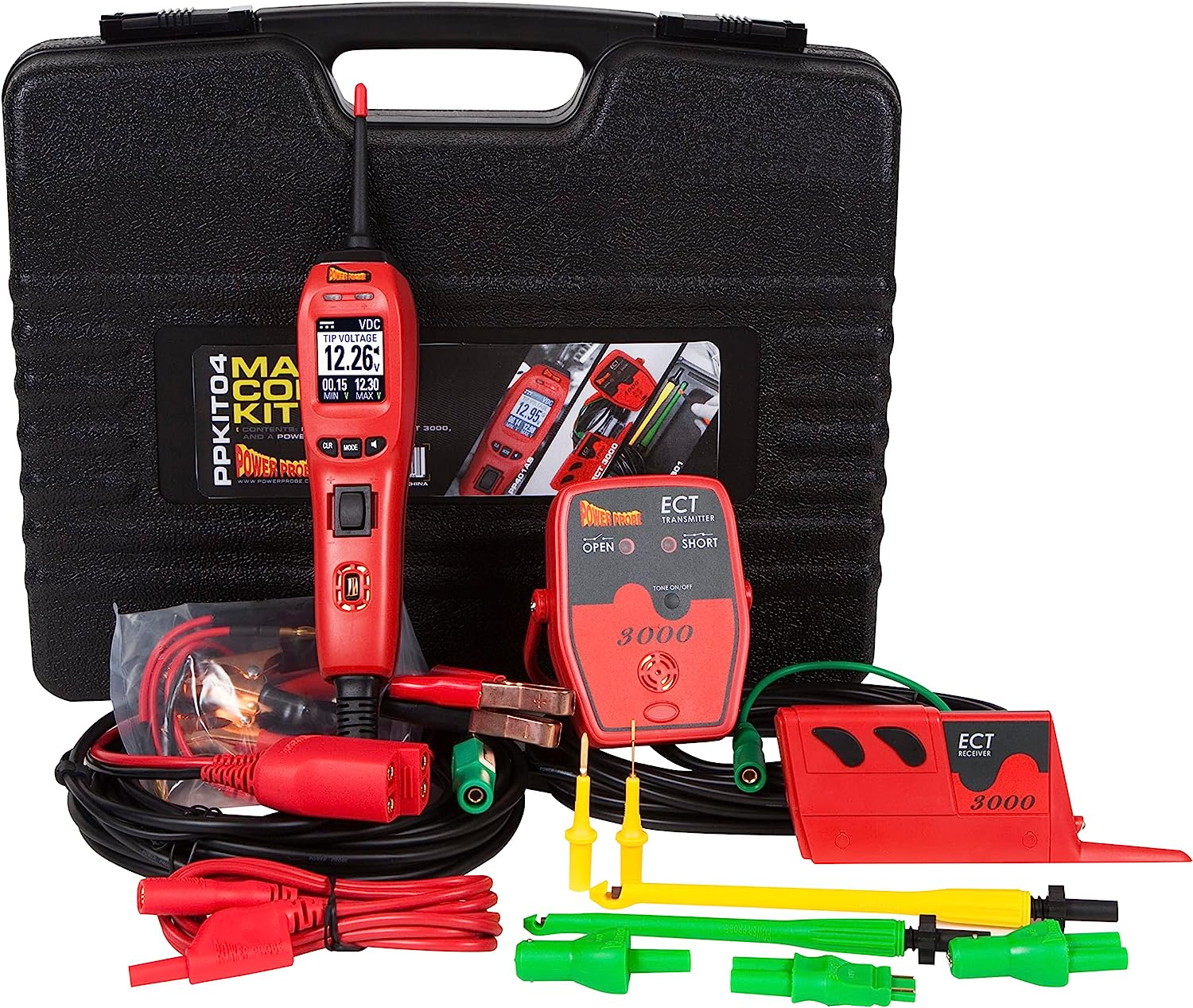 POWER PROBE IV Master Combo Kit - Red (PPKIT04) Includes Power Probe IV with PPECT3000 and Accesso image number 5