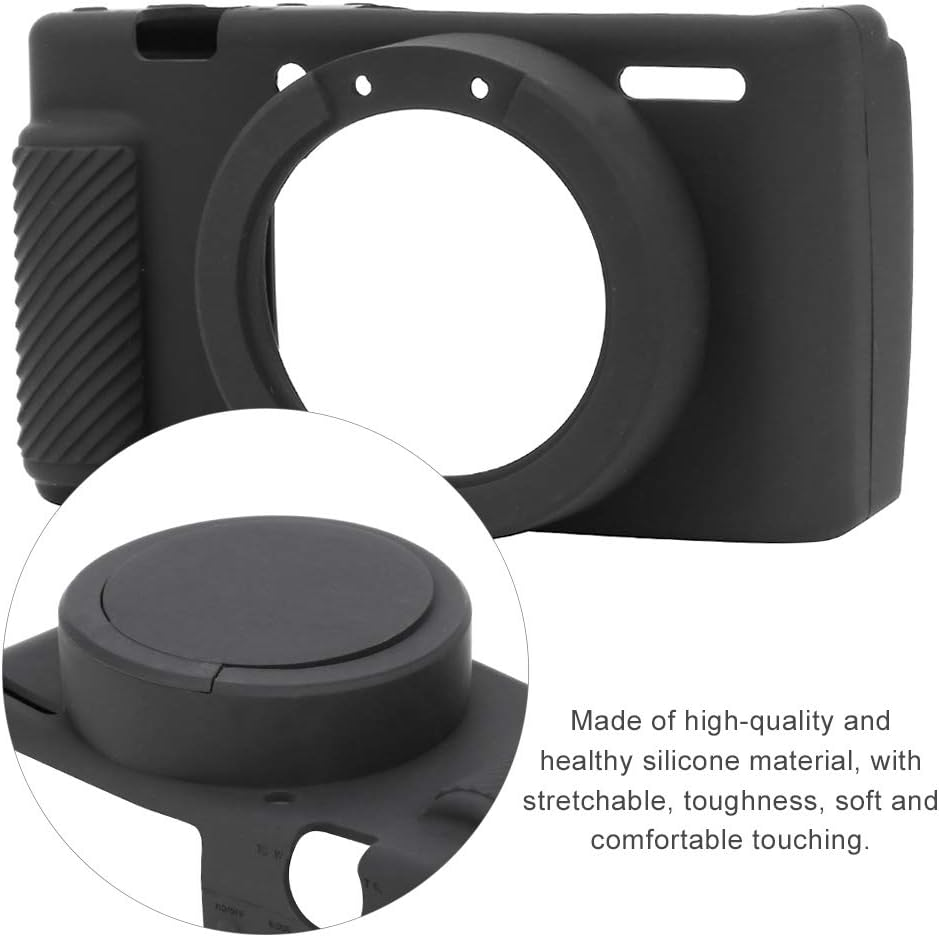 ZV-1 Case for ZV1 Digital Camera Protective Cover, Professional Silicone Rubber Camera Case Cover, Protective Cover Case Accessory image number 5