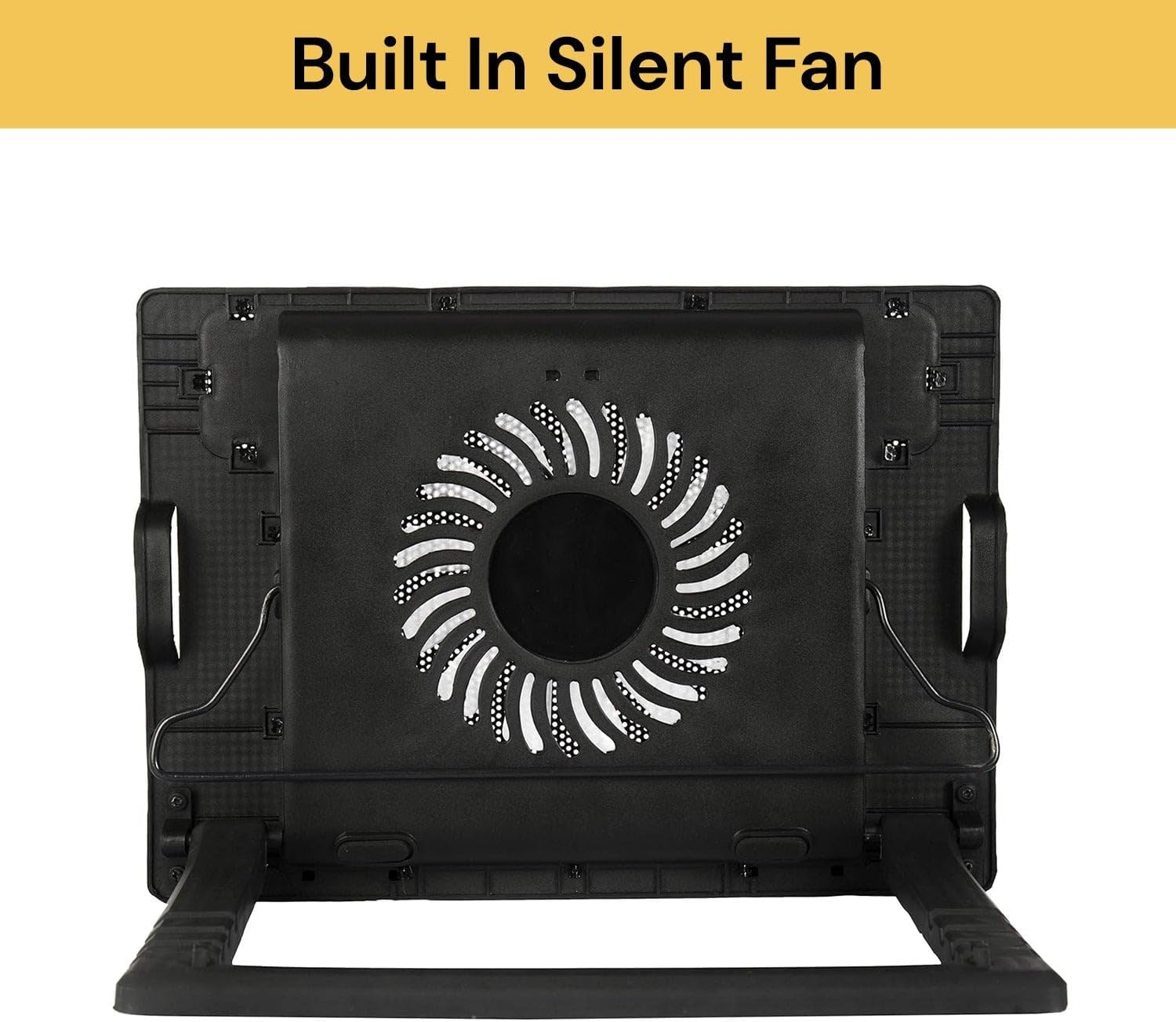 EZONEDEAL Laptop Cooler Cooling Pad Laptop Cooling Fan Cooling Stand USB Powered Silent Cooler Pad, Adjustable Notebook Cooler image number 6