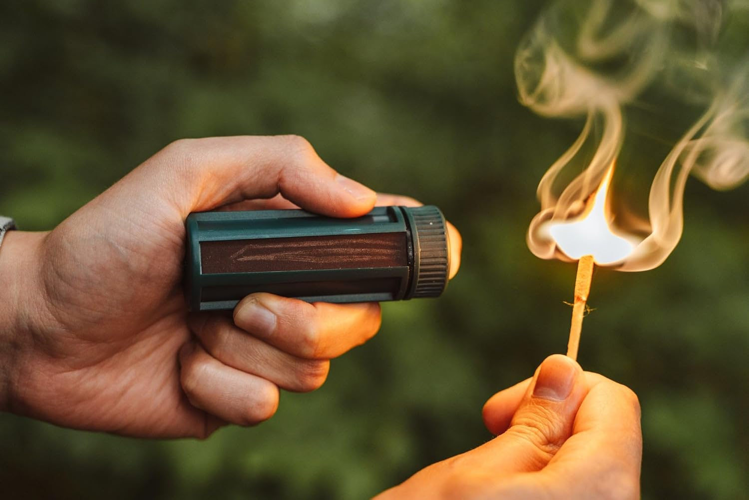 Coghlan'S Match Box -Screw-Top Lid, Waterproof, Compact, and Portable Match Storage Container for Backpacking, Hiking, Emergency Preparedness, Outdoor Camping Gear, Survival Kit Accessory