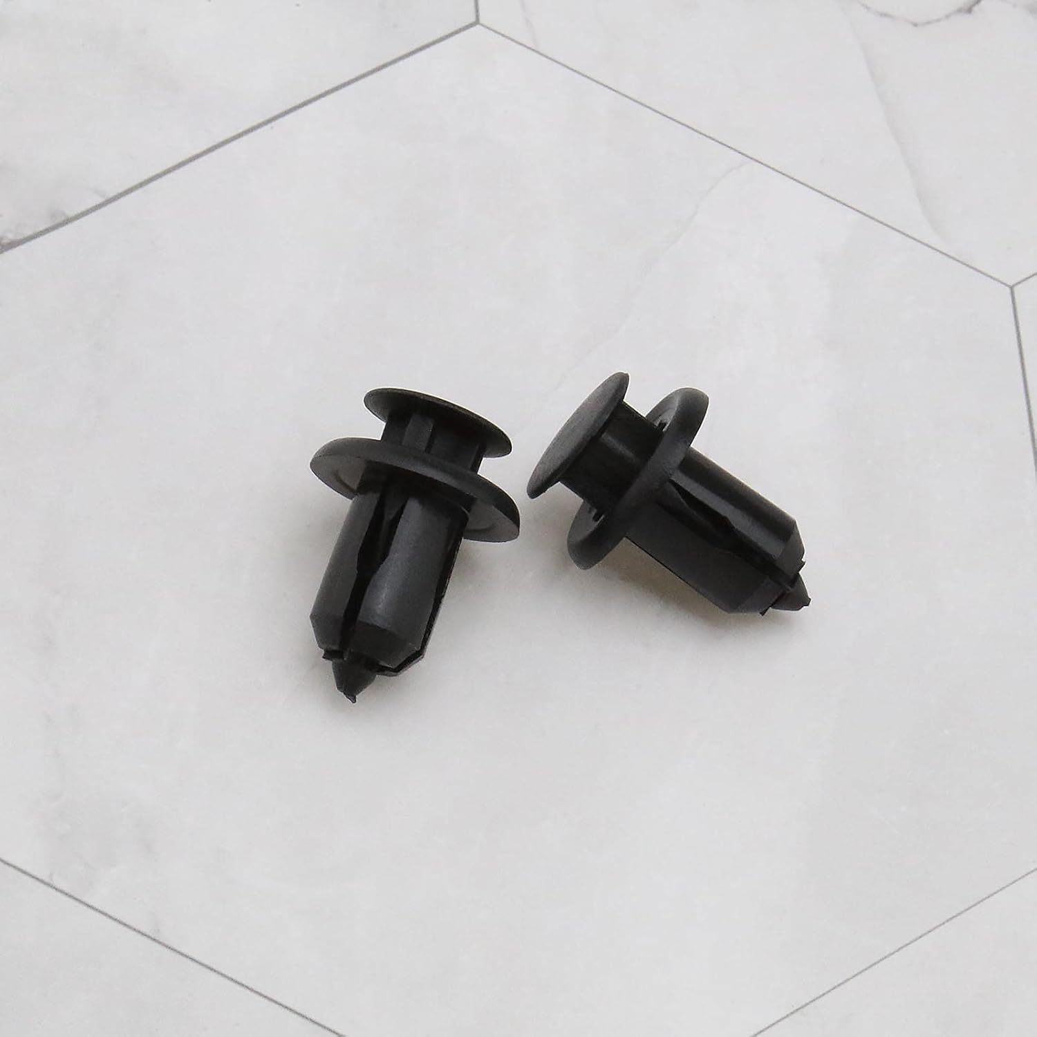 Emsea 30Pcs Plastic Trim Clips Black Fit 10Mm Hole for Automotive Car, Bumper, Interior, Panel image number 1