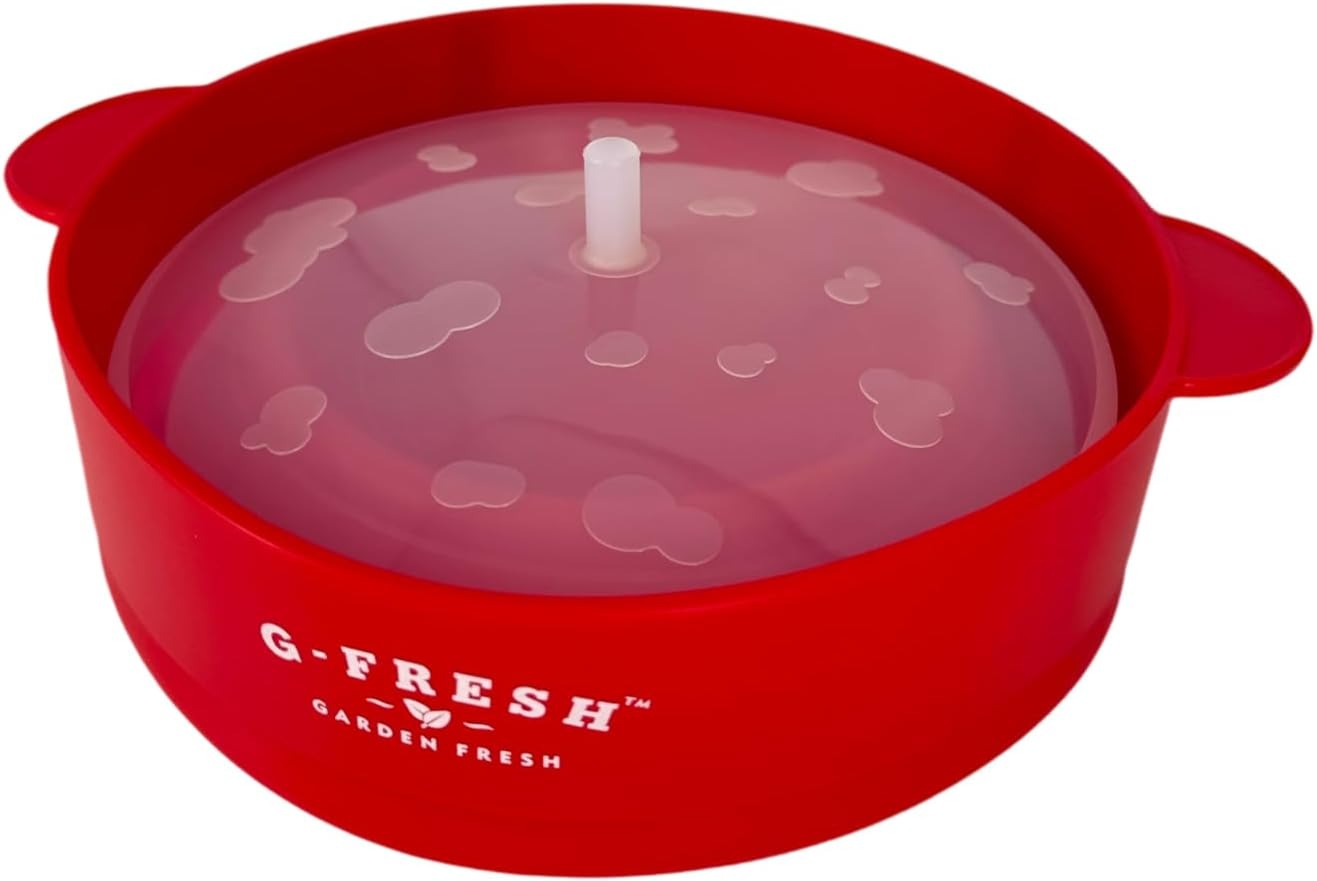 G-Fresh Popcorn Maker Microwave Popper - Red Silicone - Gfpopper image number 1