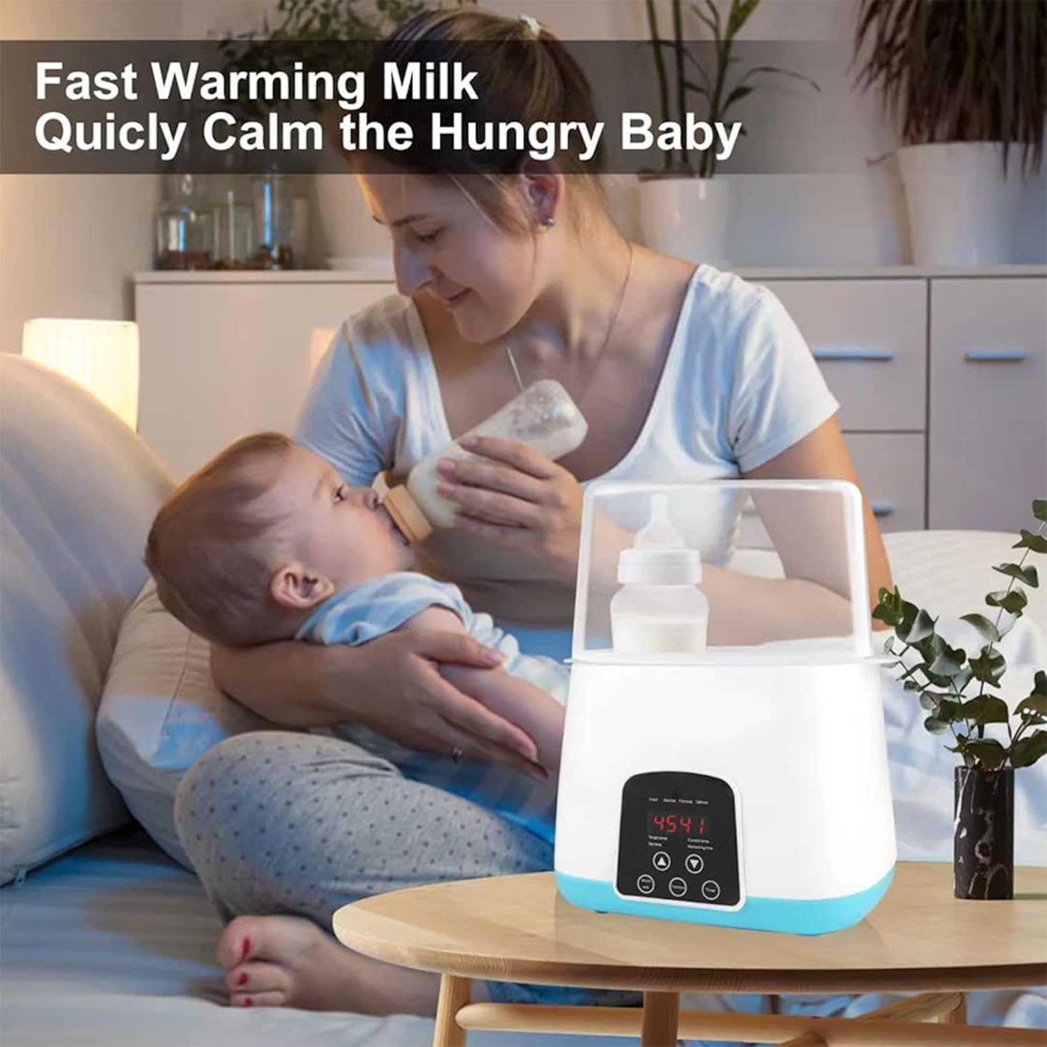 Bottle Warmer for Baby,6 in 1, Breastmilk, Formula Milk Warmer, Baby Food Heating, Baby Water Warmer image number 3