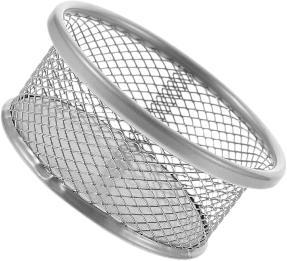 TOGEVAL Office Supply Mesh Paperclip Storage Desktop Mesh Holder Clip Basket Clip Holder for Desk Organize Your Desk image number 2