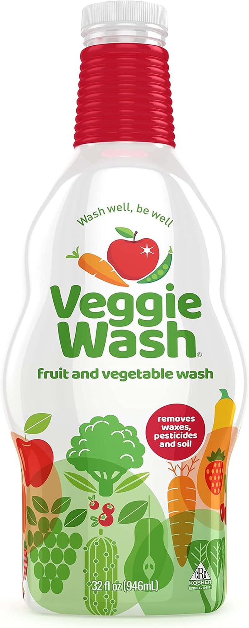 Veggie Wash Refill Bottle Veggie Wash 32 Oz Liquid image number 2