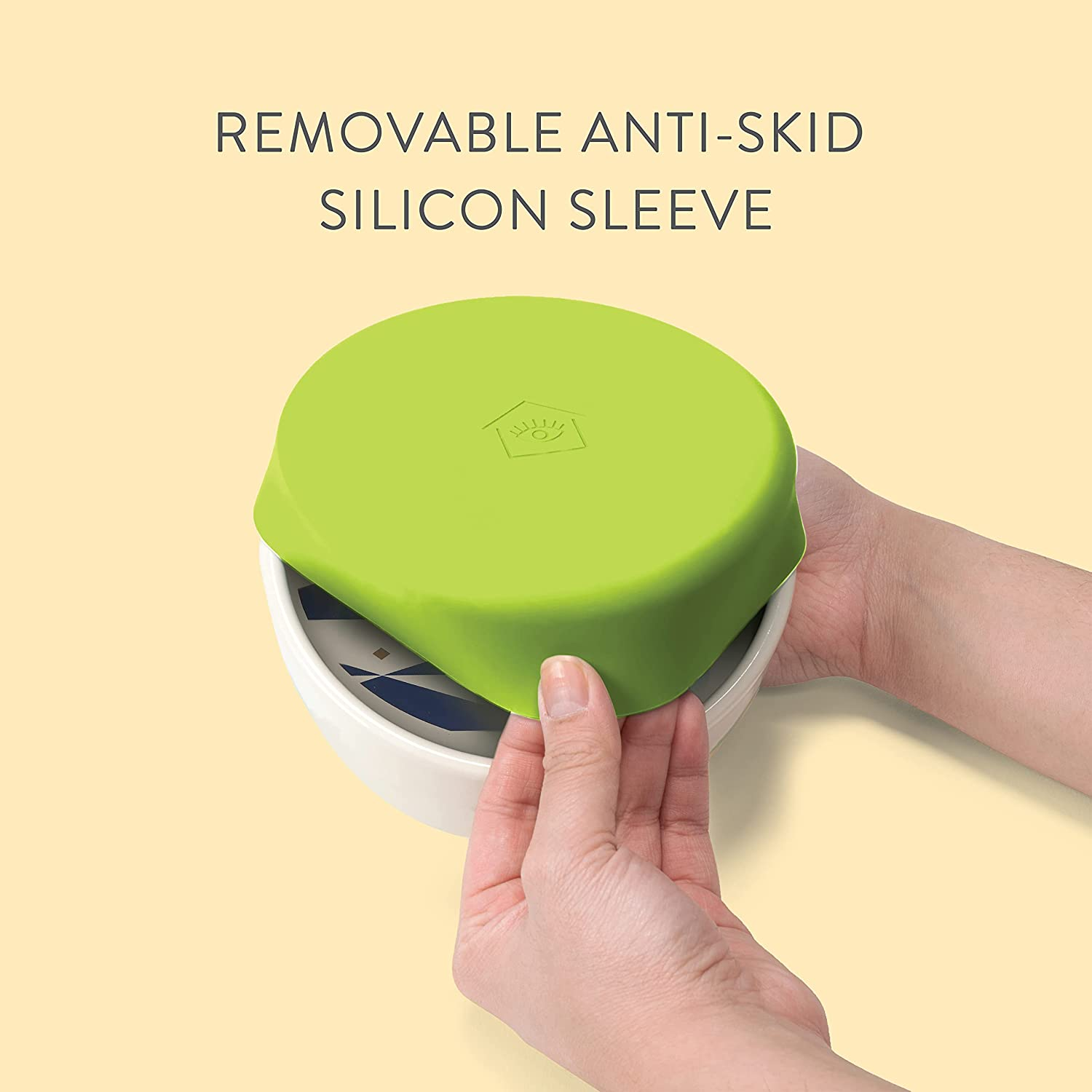 Now House for Pets by Jonathan Adler Oslo Duo Dog Bowl, Medium | Cute Ceramic Dog Food Bowl from Now House by Jonathan Adler for Water or Food, 6 Inch Dog Bowl image number 4