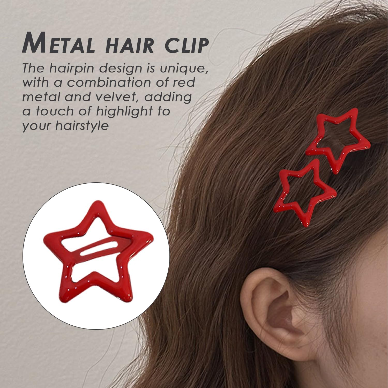 Pack of 2 Velvet Headbands, 2 Pieces Hair Pins, Girls Headband Decoration, Clothing Accessories, Hair Accessories, Simple and Fashionable Hair Bands, Headband Jewellery