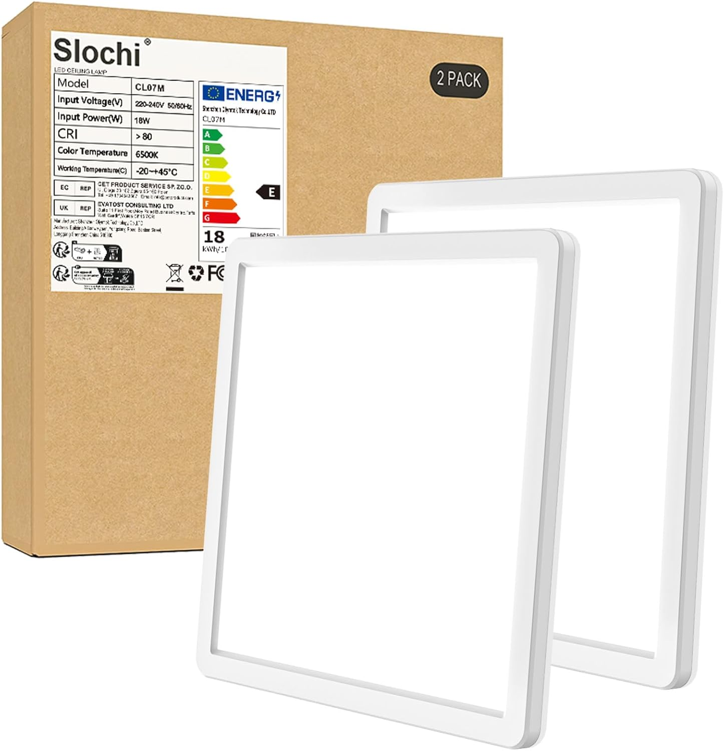 Slochi LED Ceiling Light image number 1