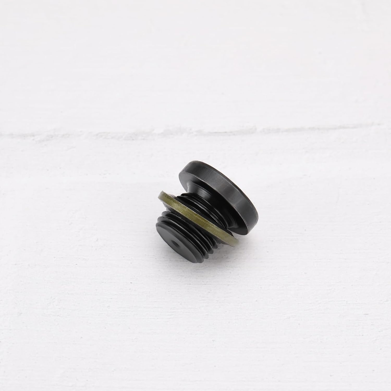 5Pcs Black Car Sump Oil Drain Plug M14 X 1.5Mm N 016 027 6 N 016 027 6 S Compatible with VW Compatible with Porsche with Sealing Ring