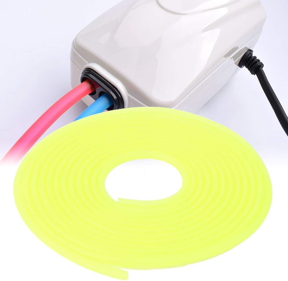 5 M Flexible 5 M Oxygen Hose, Silicone Thick Silicone Air Tube, and Fish, Slightly Cut to Size, Suitable or Suitable for (Yellow) image number 1