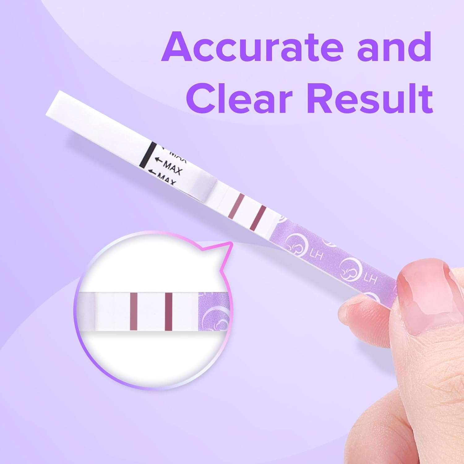 Premom Quantitative Ovulation Test Dip Card, Ovulation Predictor Kit with Digital Ovulation Reader APP, Numerical Ovulation Tests, 20 LH Tests image number 1