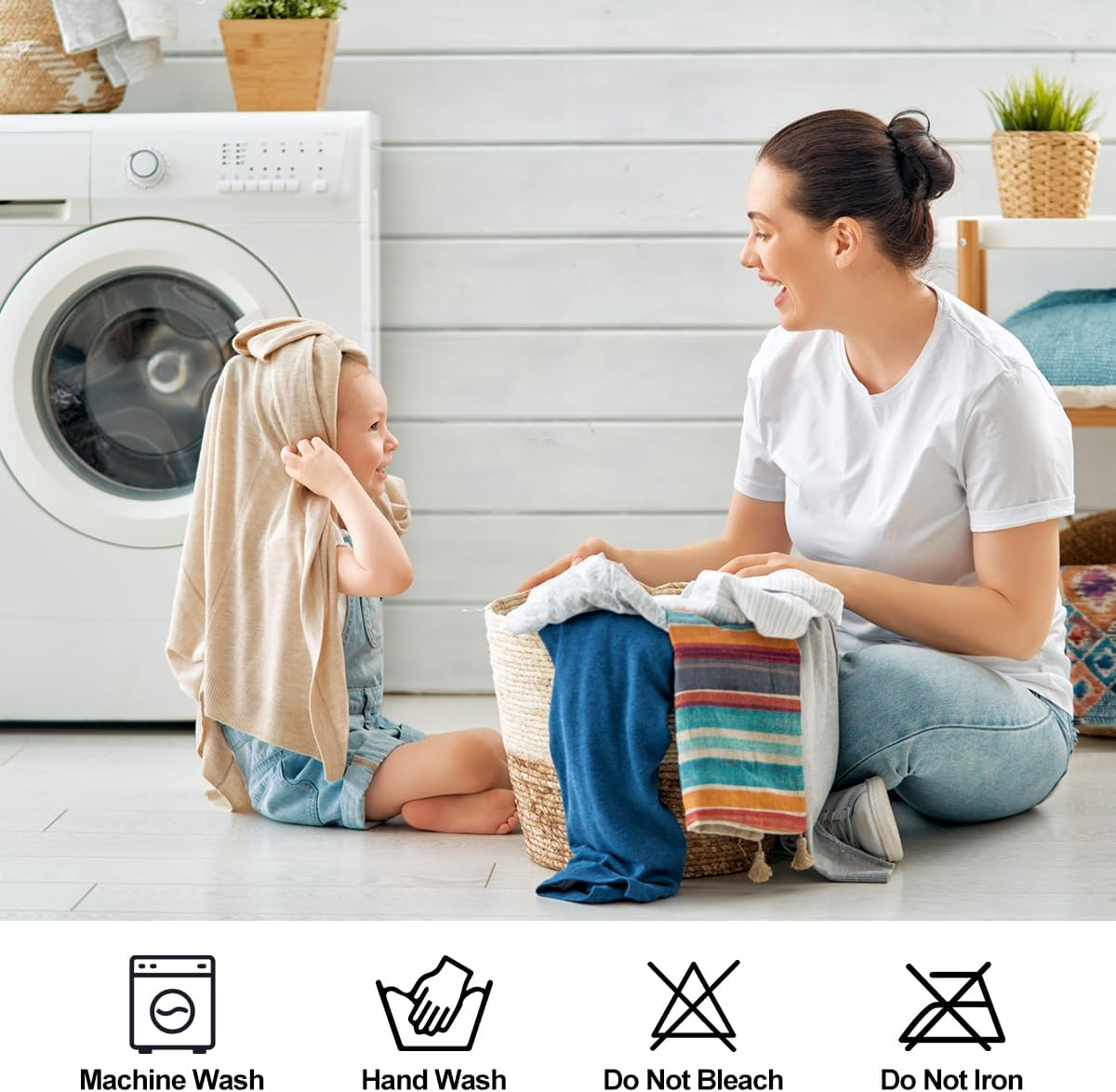 NTBED Waterproof Mattress Protector Cover Gray Deep Pocket Polyester Bed Mattress Pad Cover Solid Color Fitted Sheet (80&rdquo; X 78&rdquo; (Grey, King) image number 4