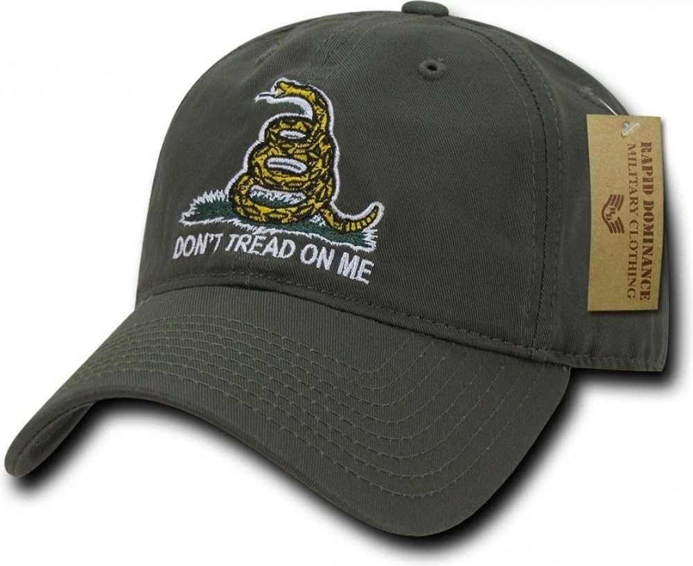 Rapiddominance Gadsden Flag Relaxed Graphic Cap