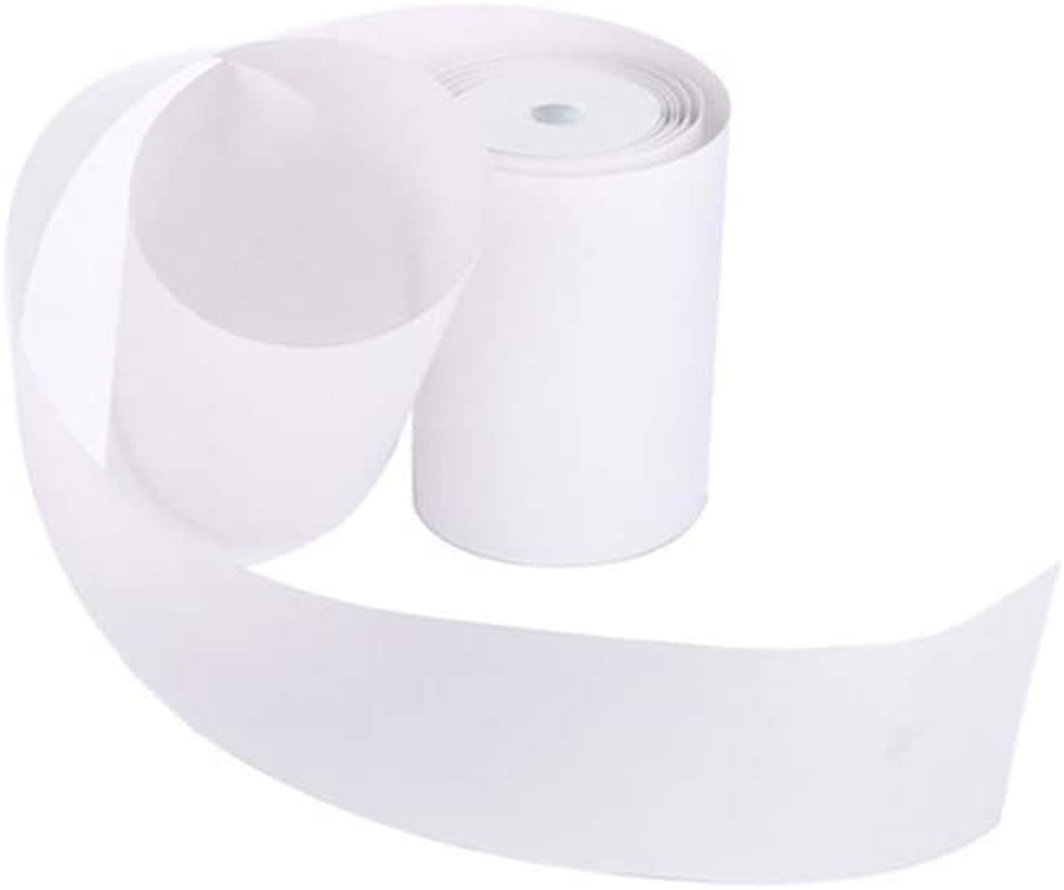 Thermal Paper Rolls 57 * 40Mm Printer Paper Cash Register Rolls for Supermarket POS Receipt Paper Printing 10 Rolls for PT-220 Portable Personal Bill POS Receipt Printer image number 5